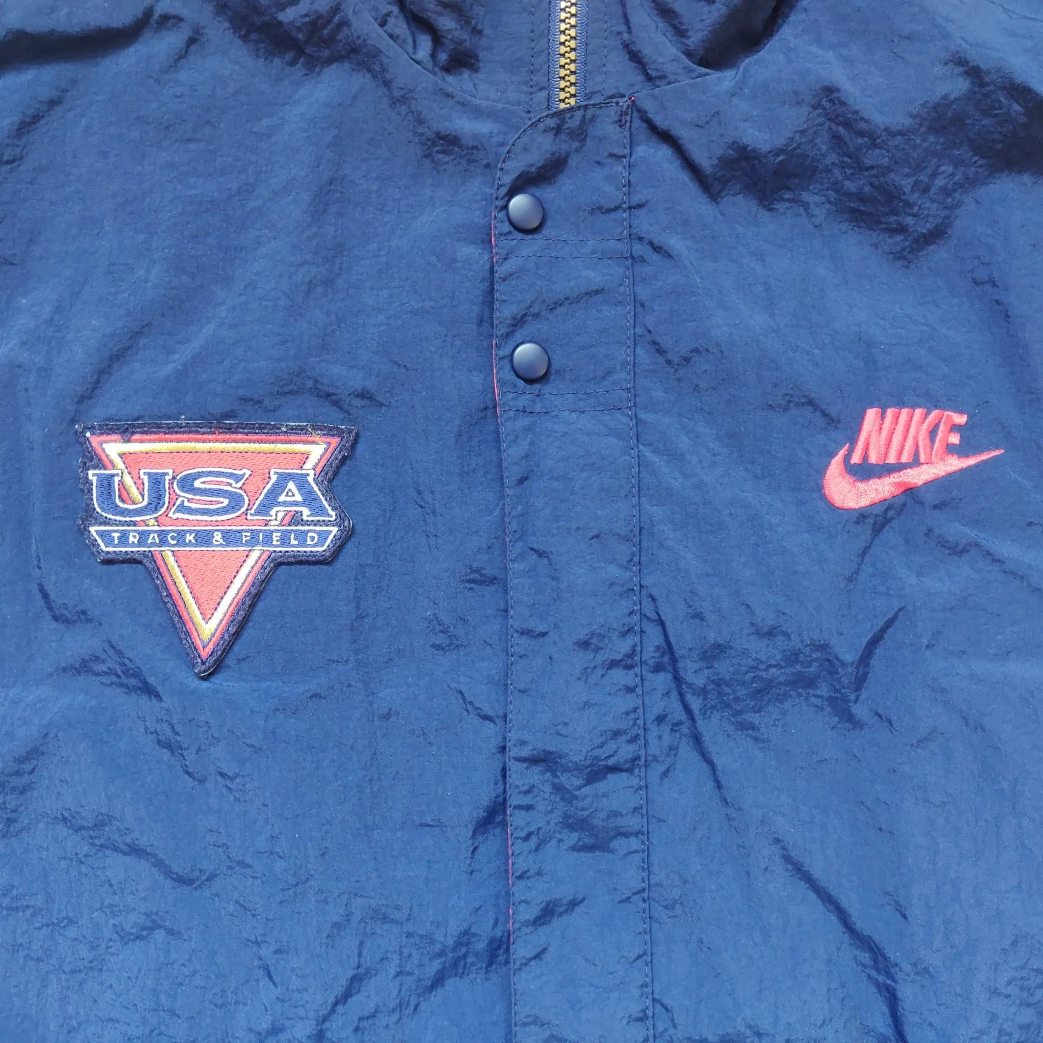 1988 blue Nike USA Track & Field coat