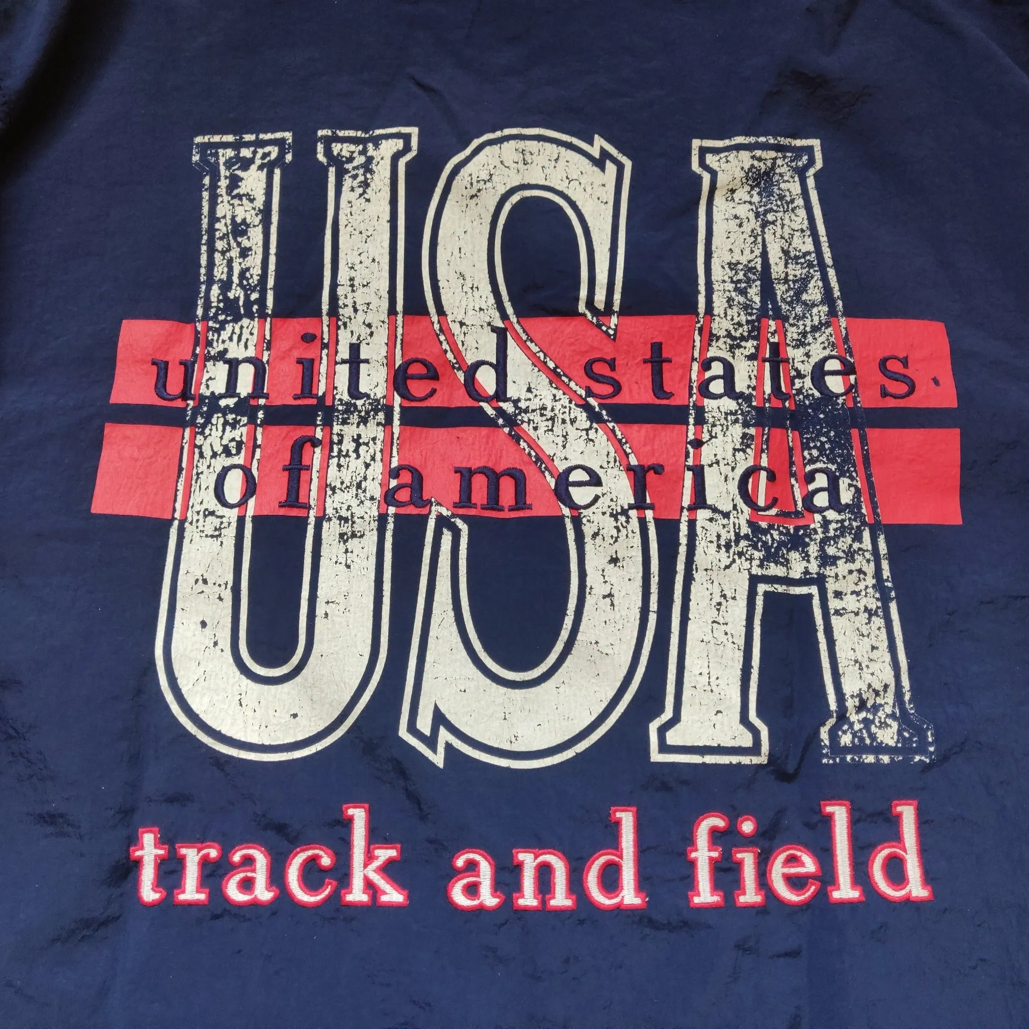 1988 blue Nike USA Track & Field coat