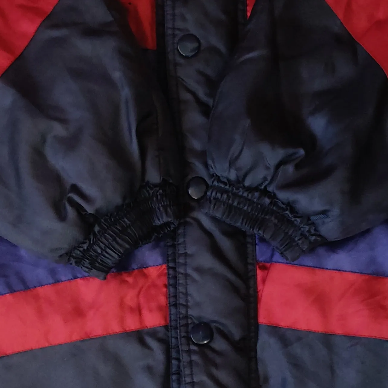 1995-97 navy FC Barcelona Kappa winter coat