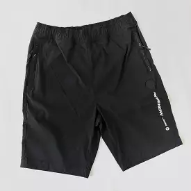 AAPE By Bathing Ape Now Badge Nylon Shorts Black [6947]