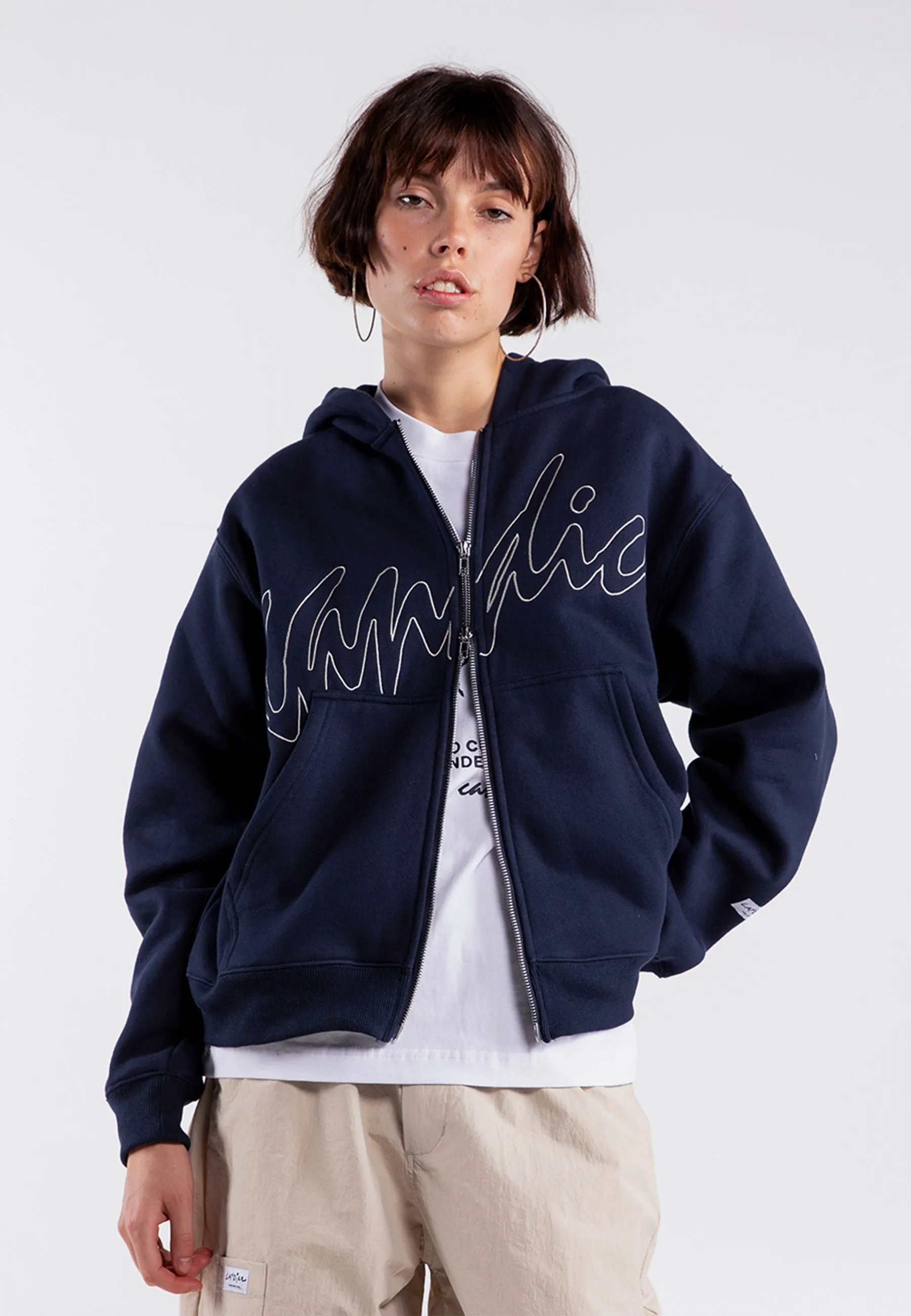 After Hours Full-Zip Hoodie - Navy