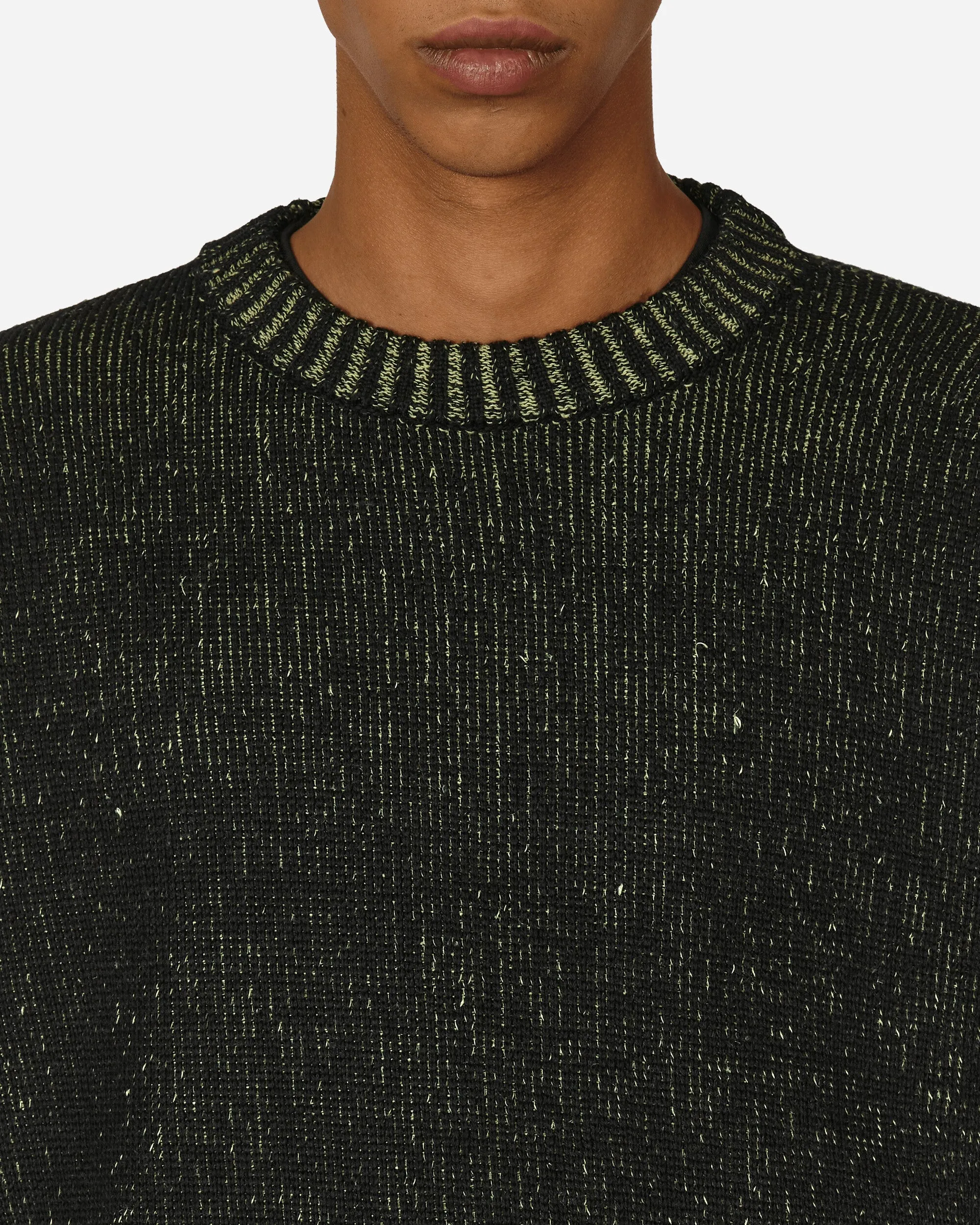 Aimless Compact Knit Sweater Herren Black