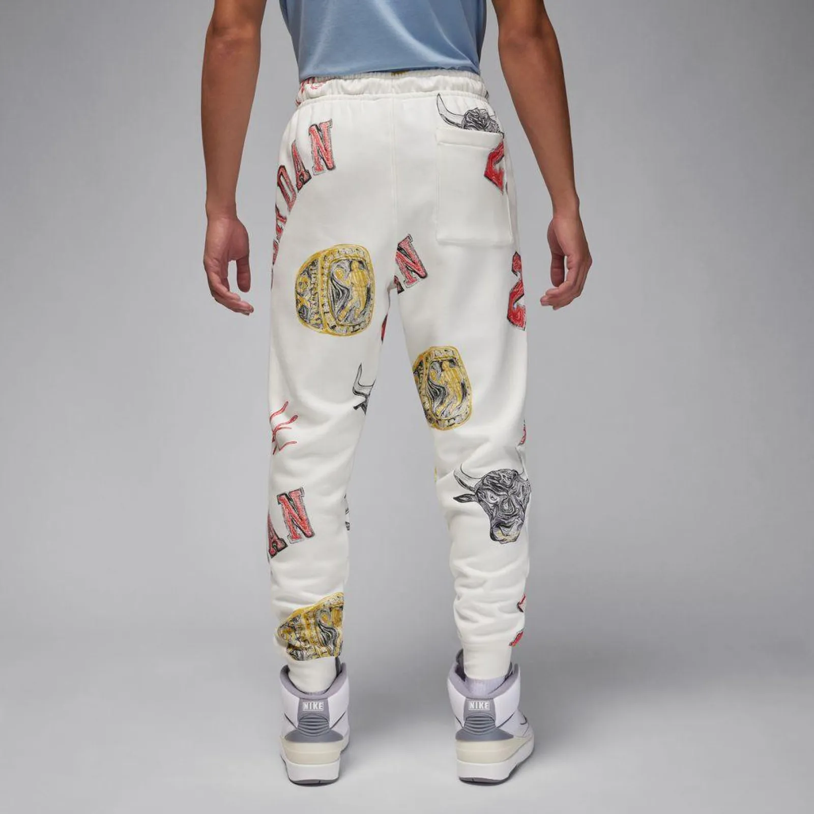 Air Jordan Brooklyn Fleece Pants ''White''