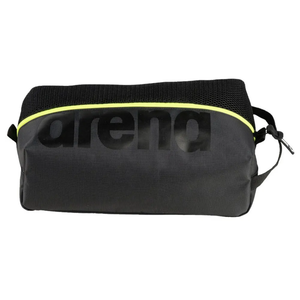 ARENA Spiky III Pocket Bag (Dark Smoke/Neon Yellow)