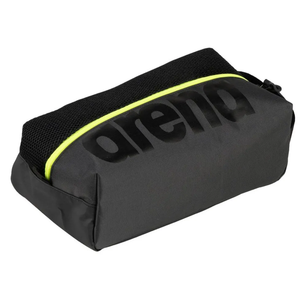 ARENA Spiky III Pocket Bag (Dark Smoke/Neon Yellow)