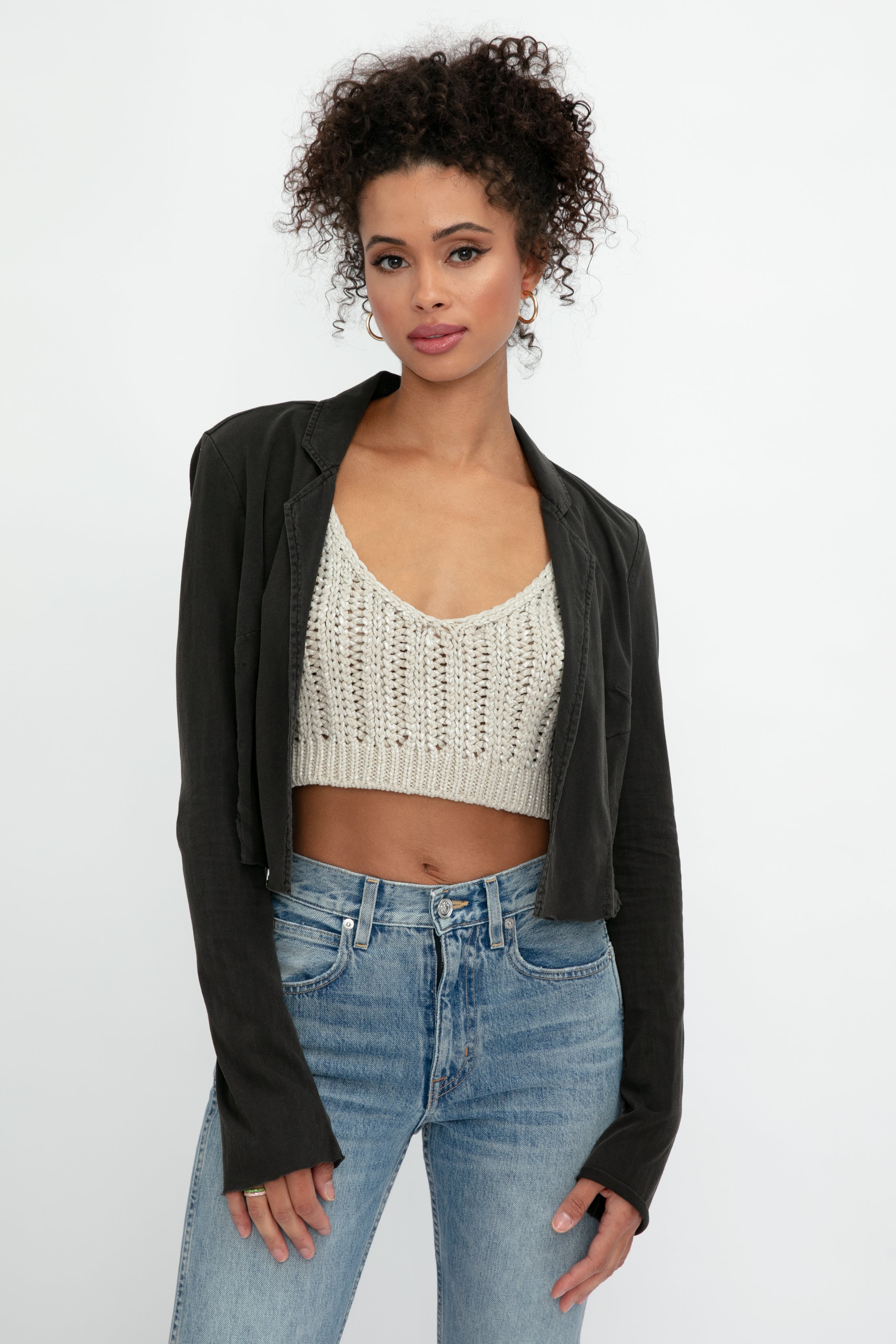 Ashanti Bolero Jacket in Black