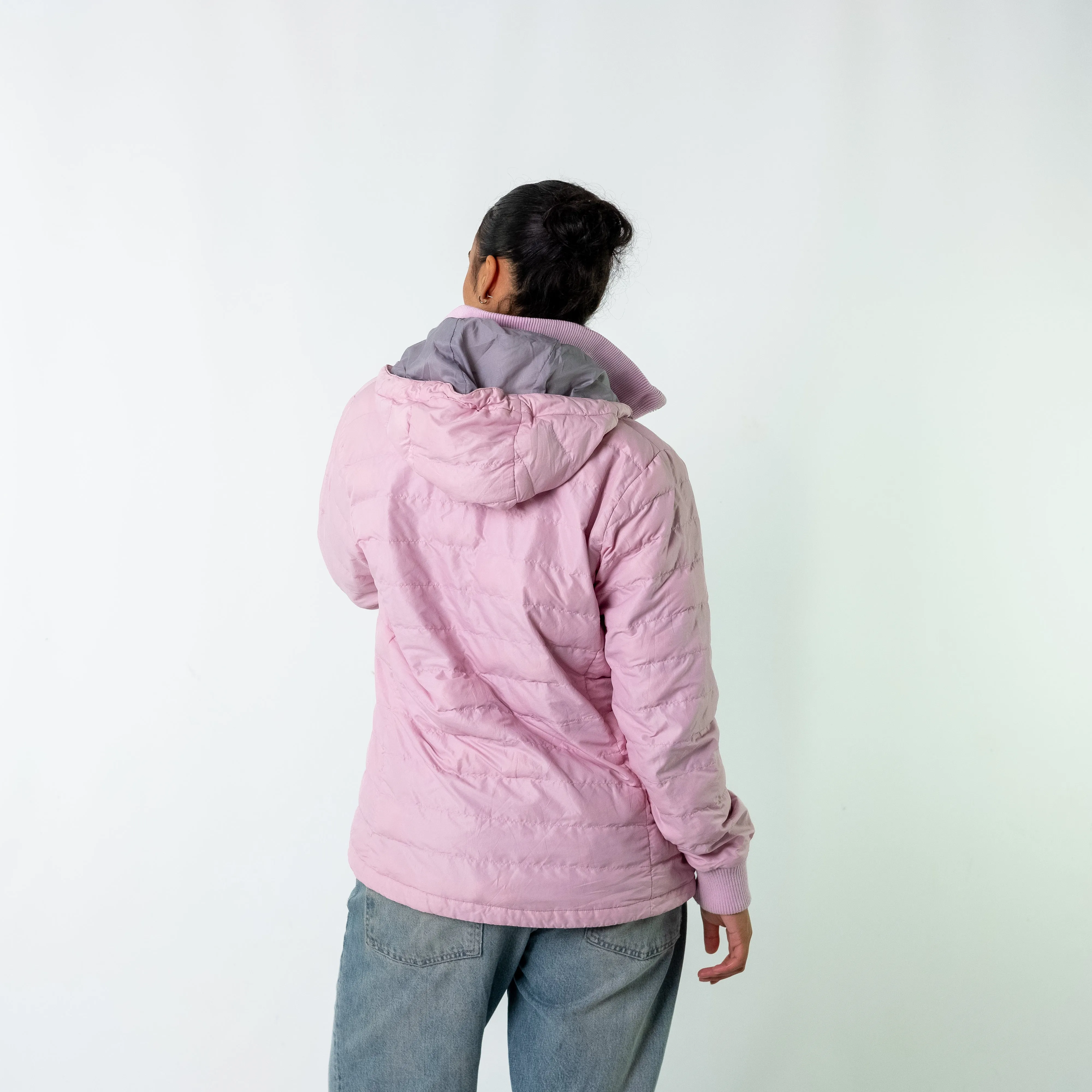 Baby Pink y2ks The North Face Puffer (L)