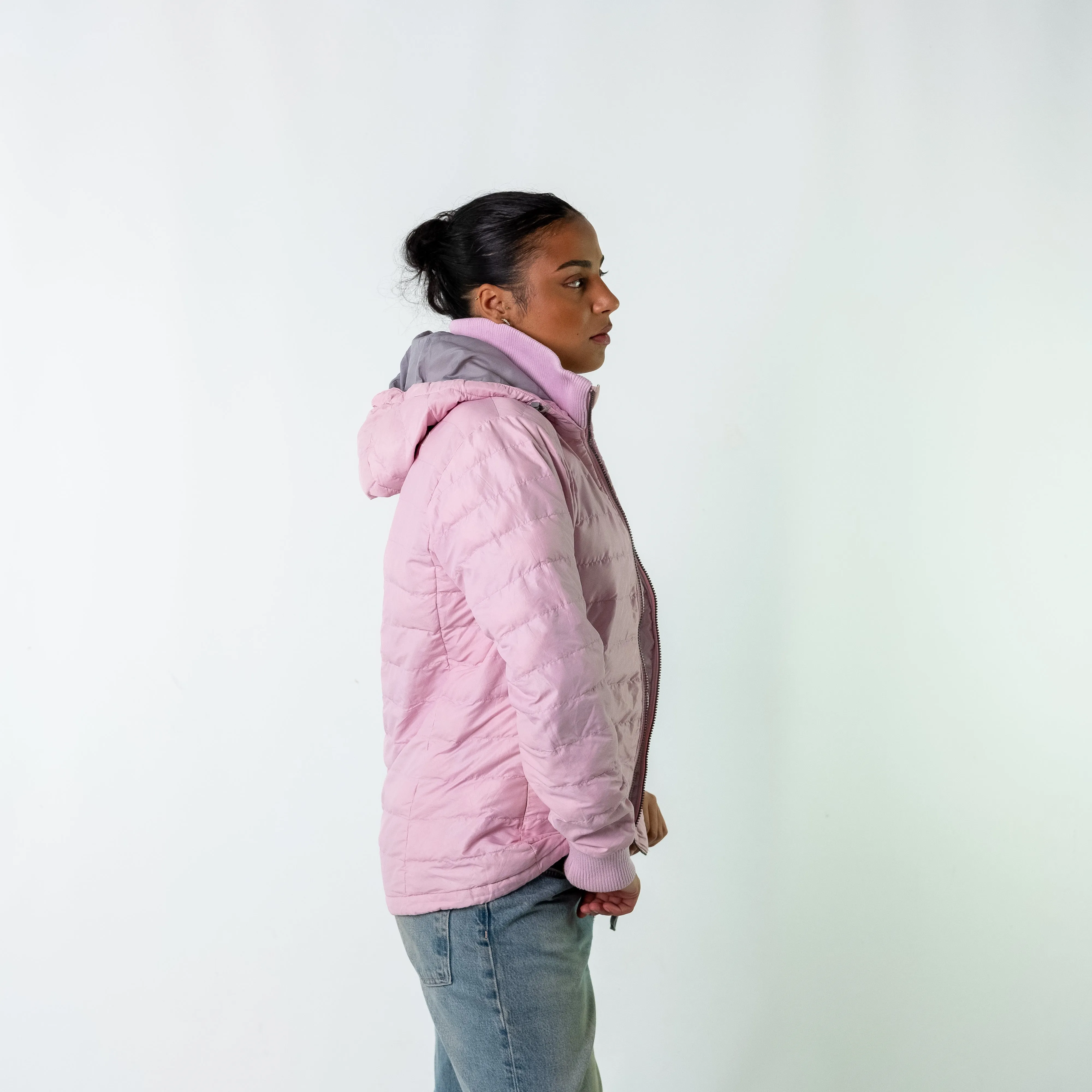 Baby Pink y2ks The North Face Puffer (L)