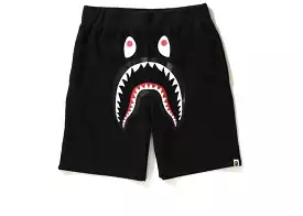 BAPE SHARK SHORTS BLACK/CAMO POCKET