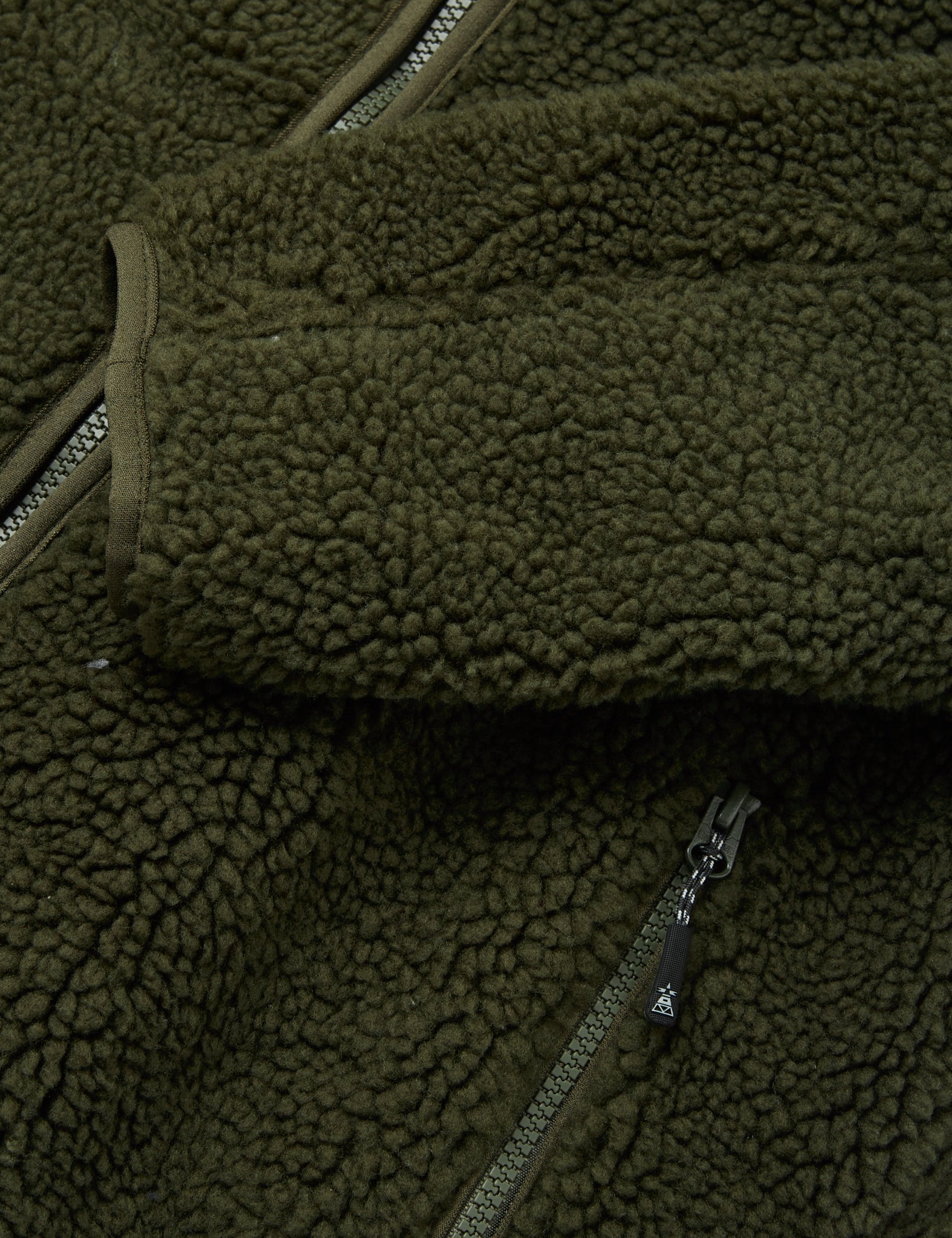 Barbour Axis Fleece Jacket - Olive Green