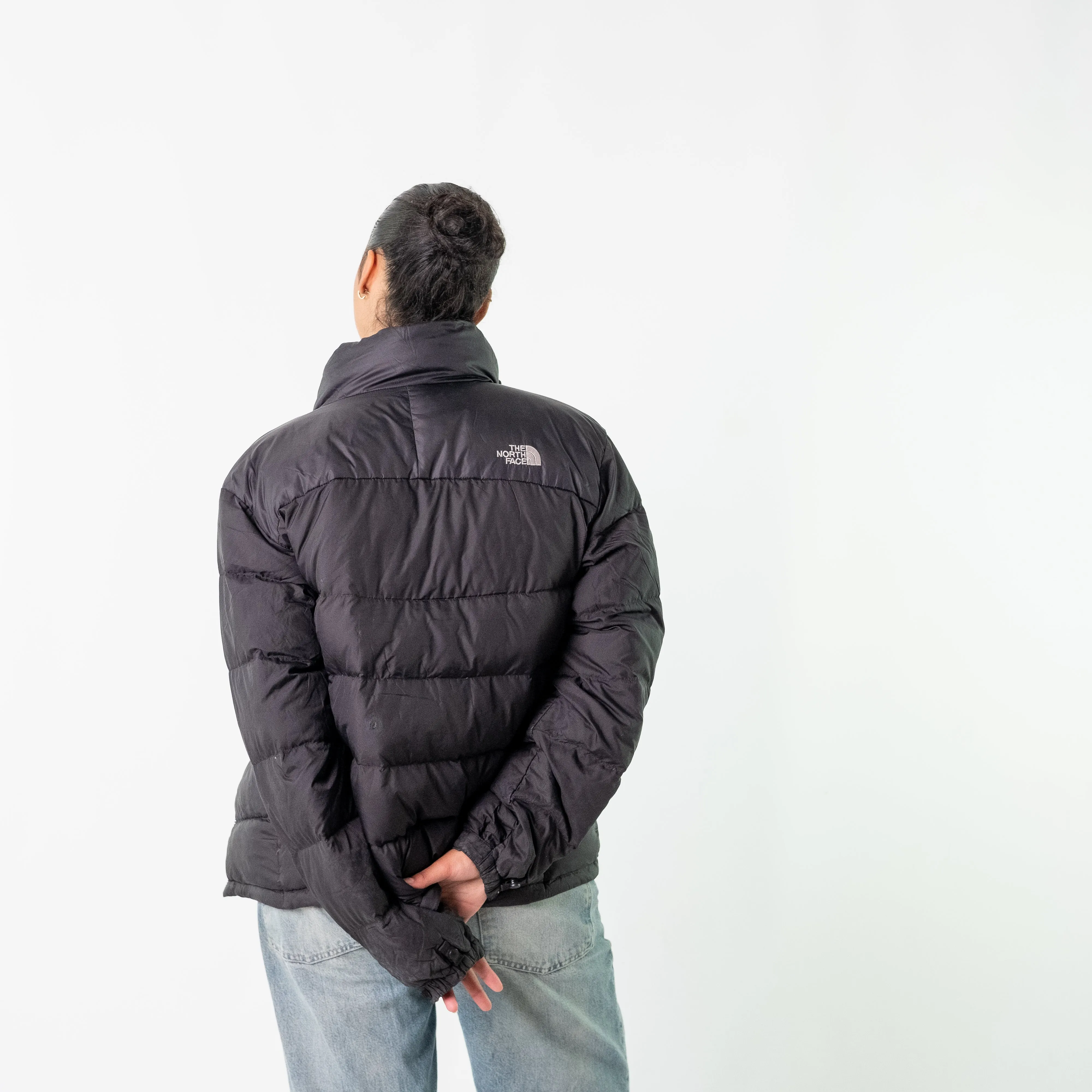 Black 90s The North Face Puffer (M)