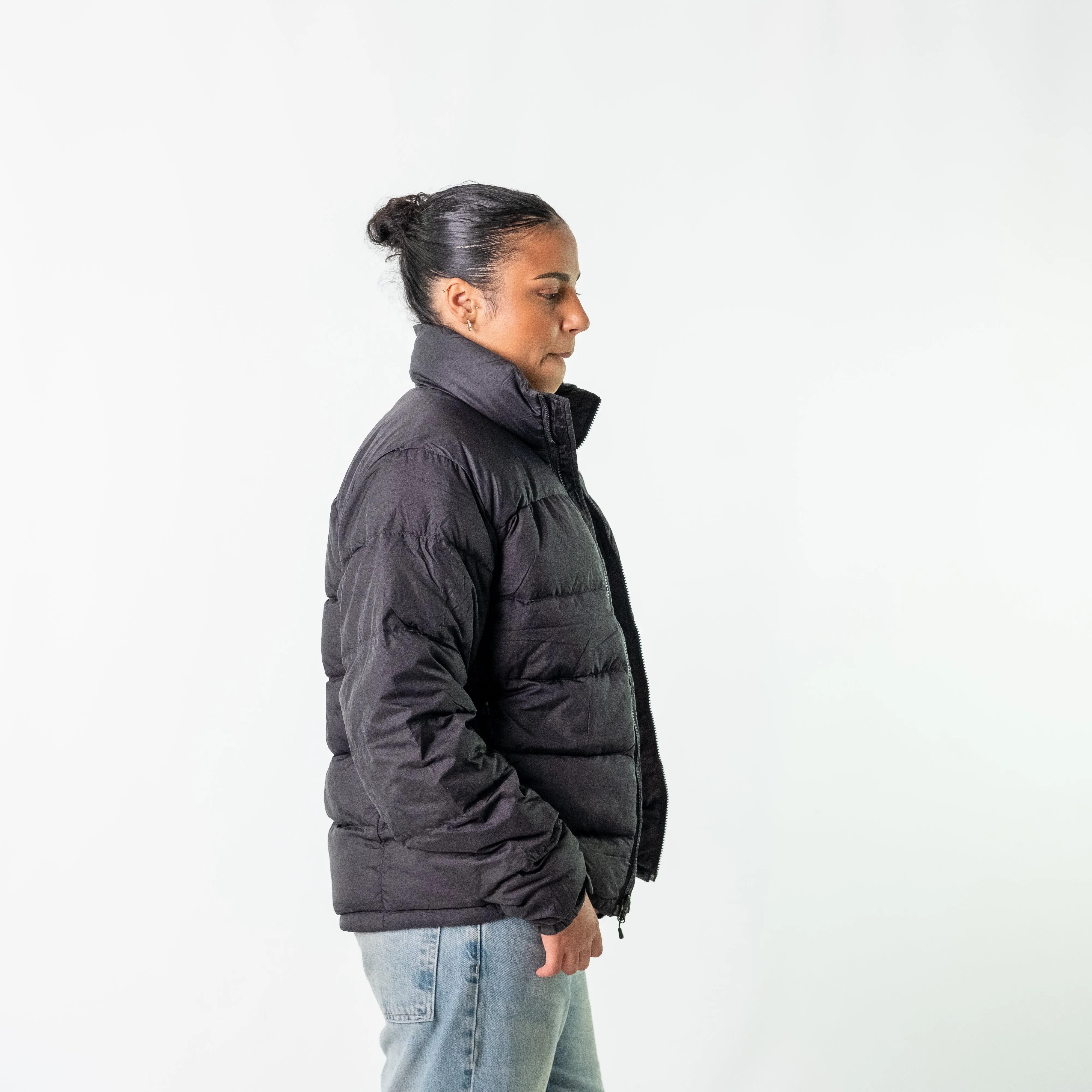 Black 90s The North Face Puffer (M)