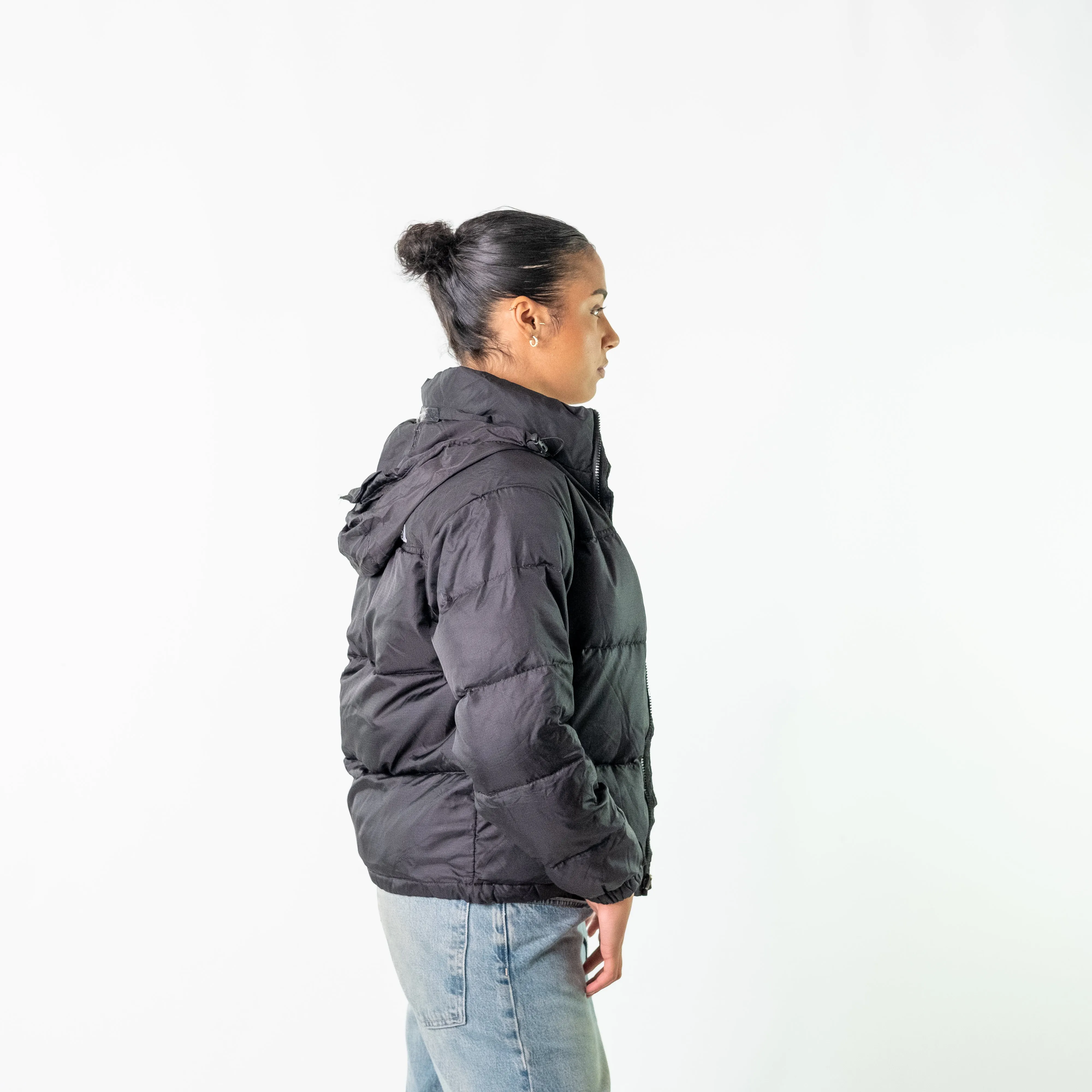 Black 90s The North Face Puffer (S)