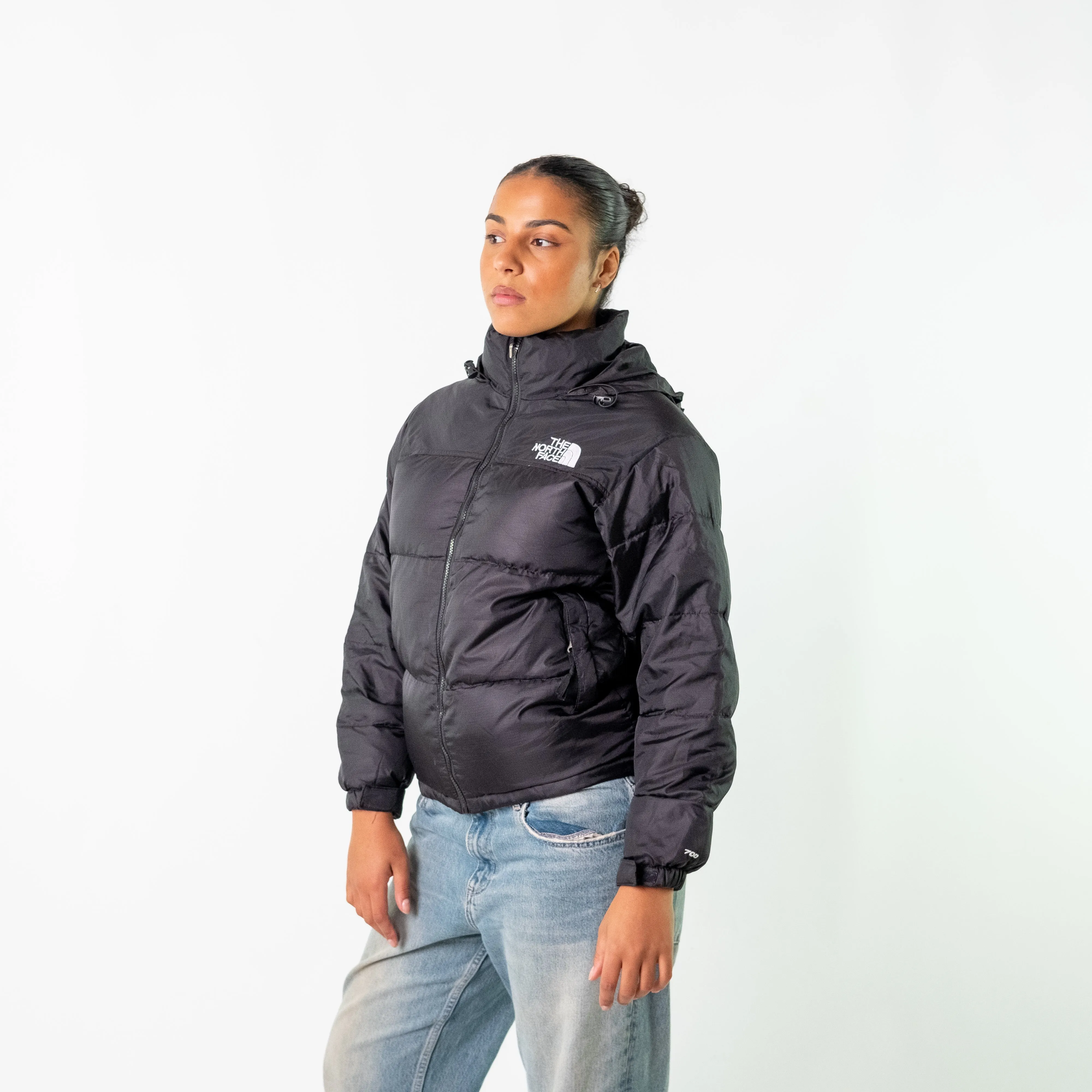 Black 90s The North Face Puffer (S)