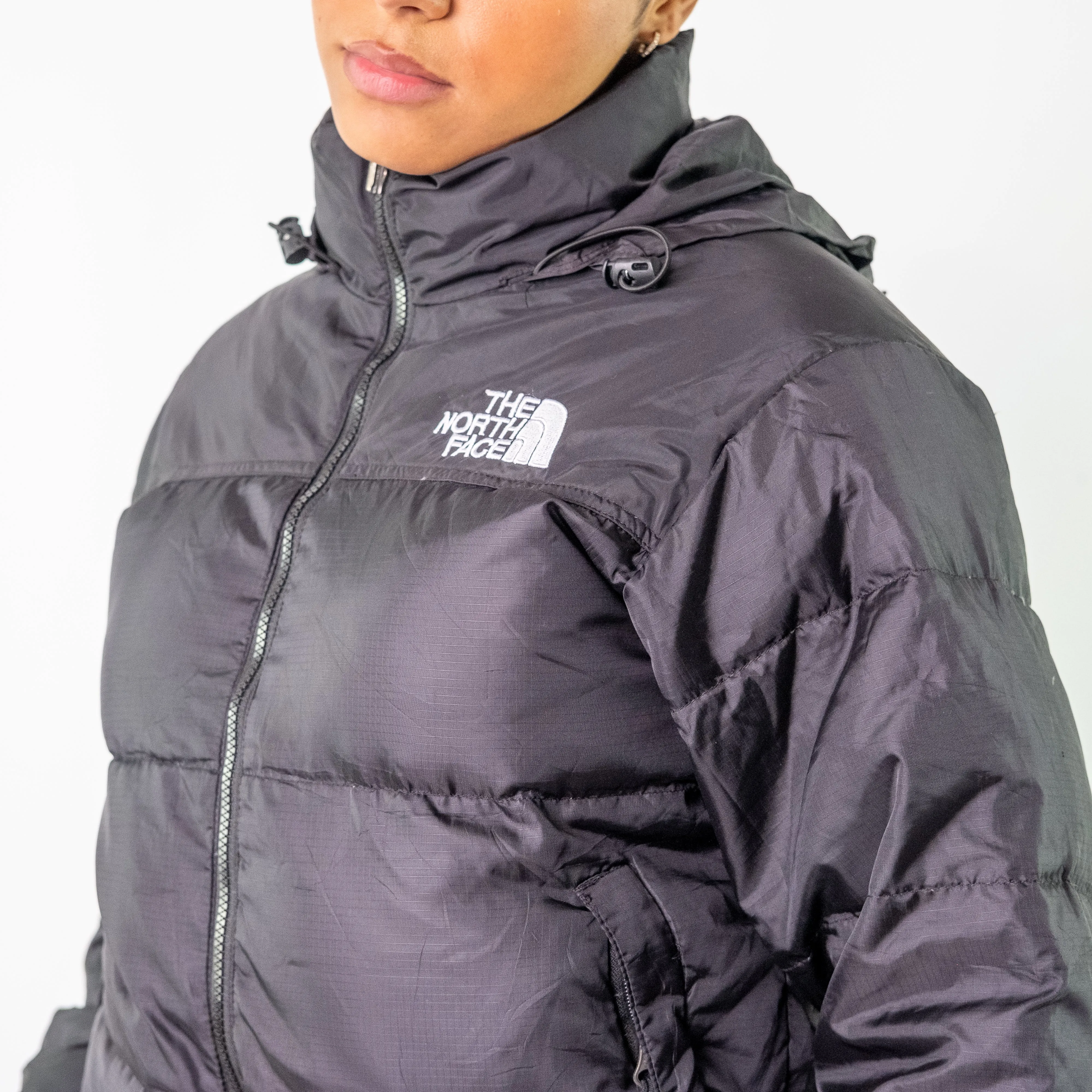 Black 90s The North Face Puffer (S)