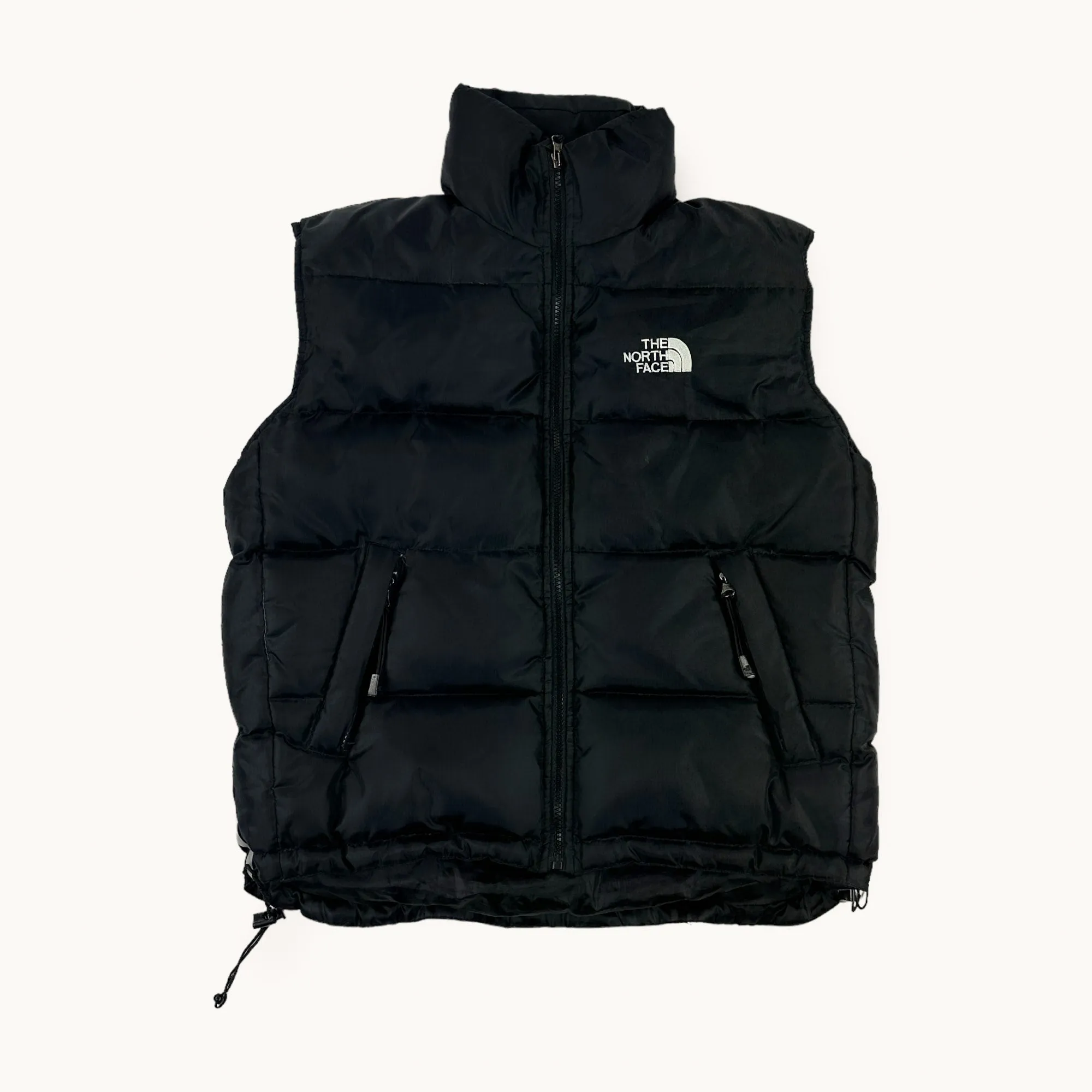 Black The North Face Nuptse 700 Puffer Jacket Coat Gilet (S)