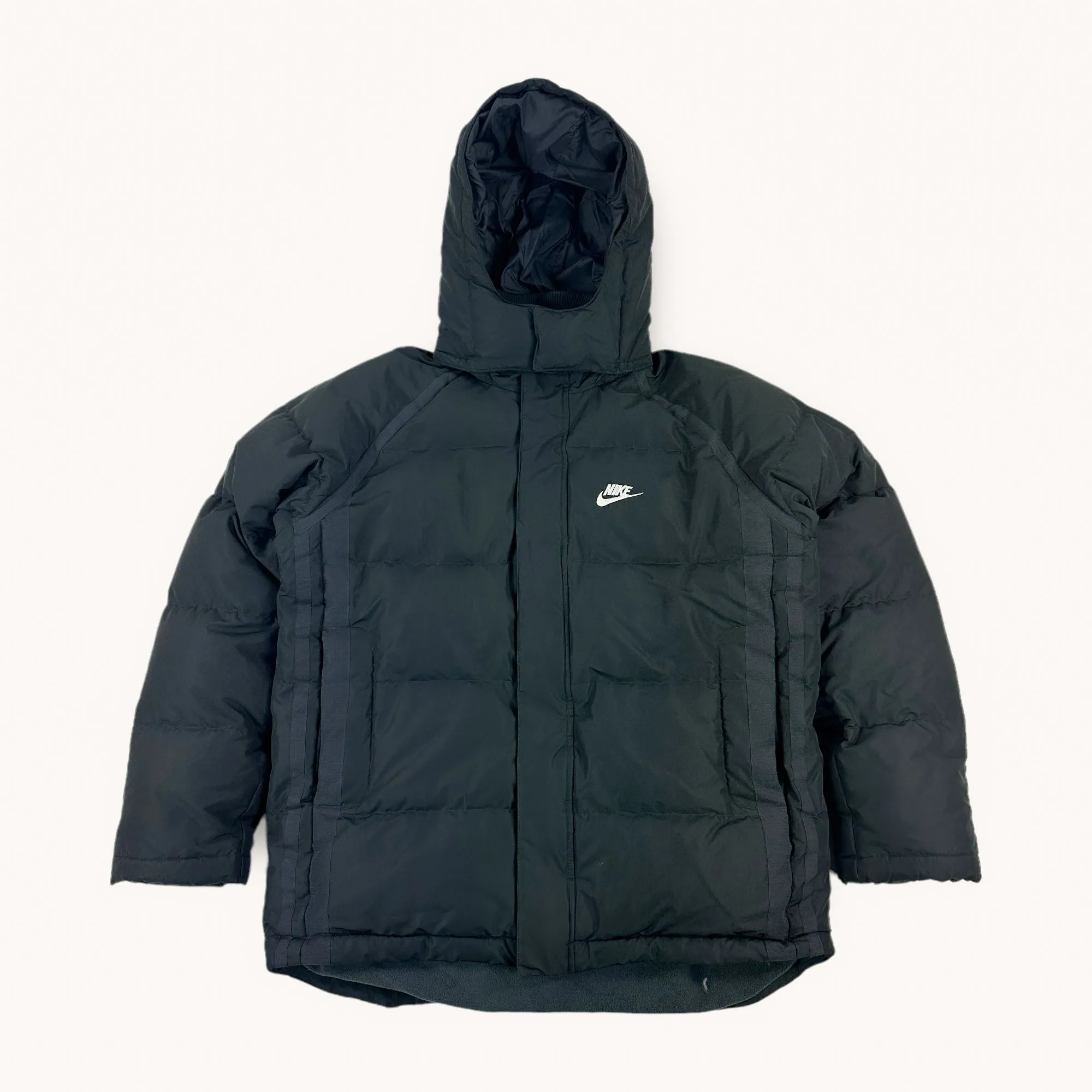 Black y2ks NIKE Puffer Jacket Coat (M)