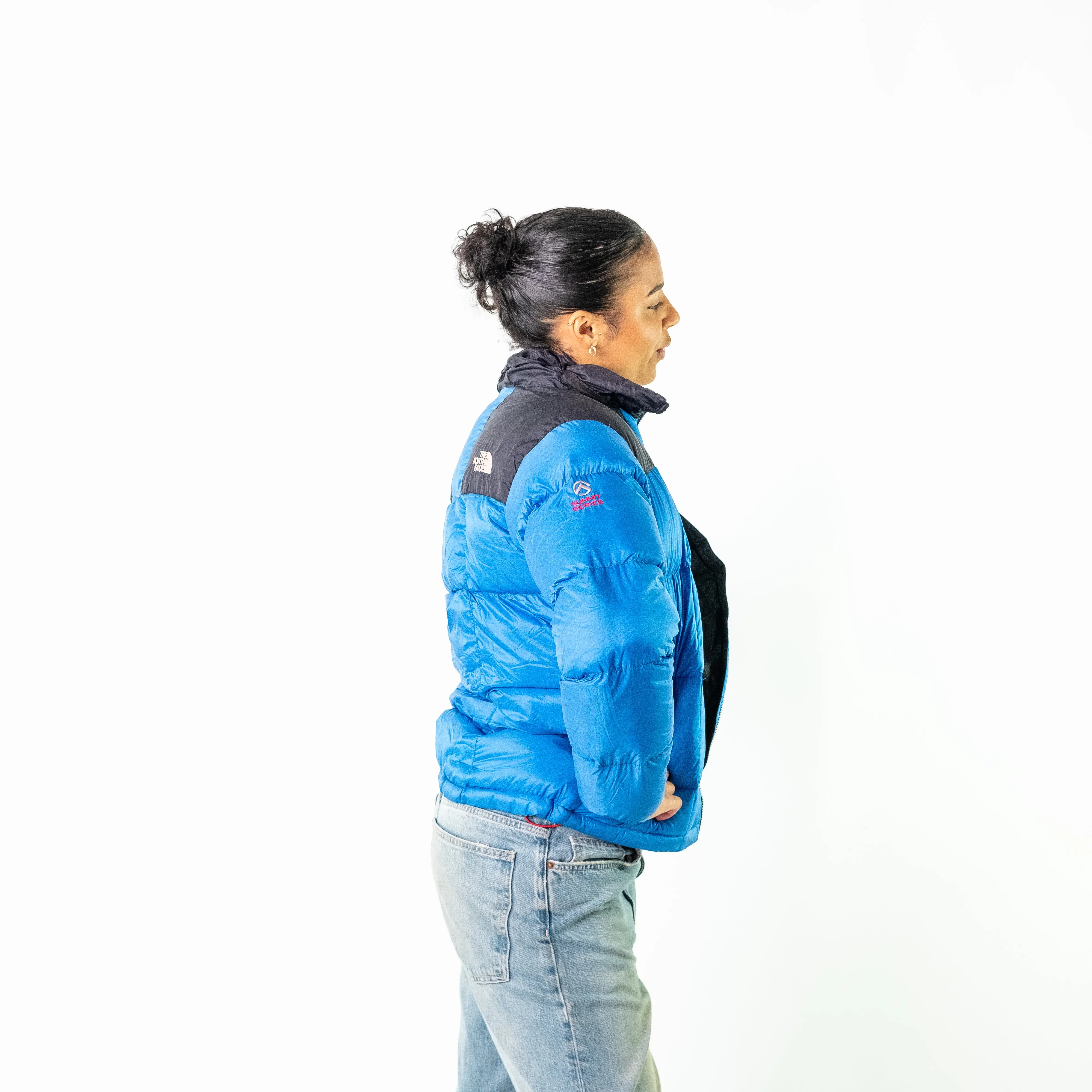 Blue 90s The North Face 95 Puffer (M)