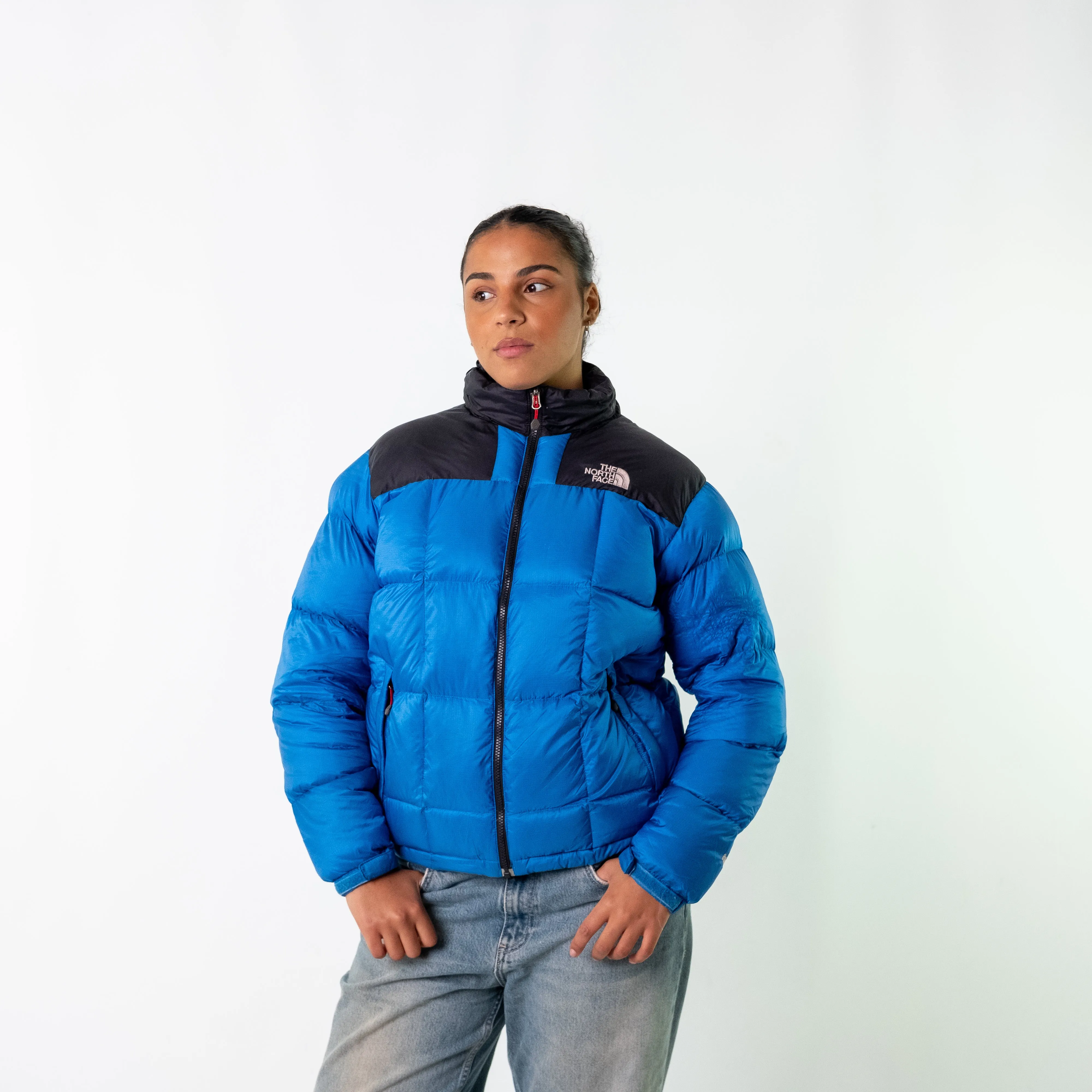 Blue 90s The North Face 95 Puffer (M)