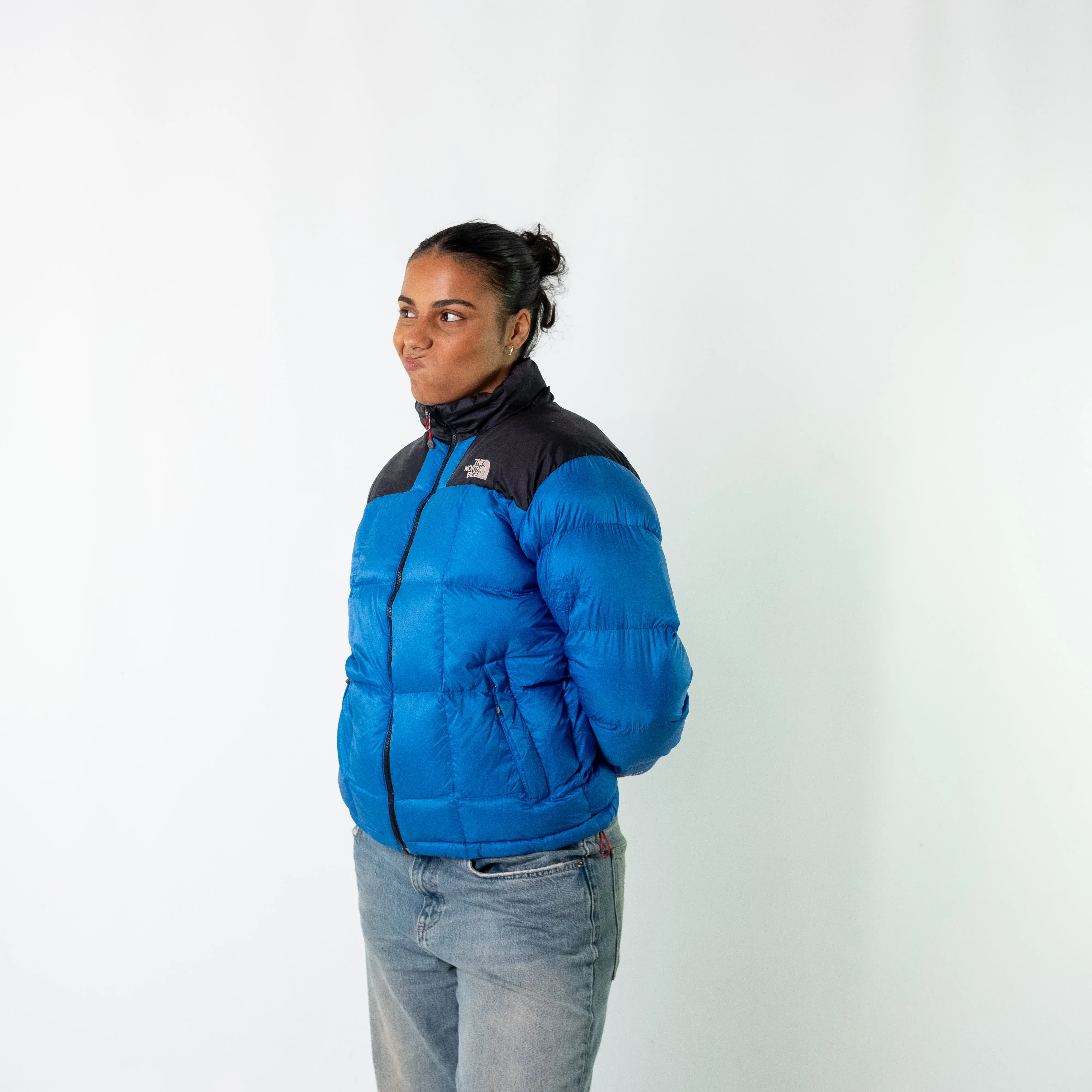 Blue 90s The North Face 95 Puffer (M)