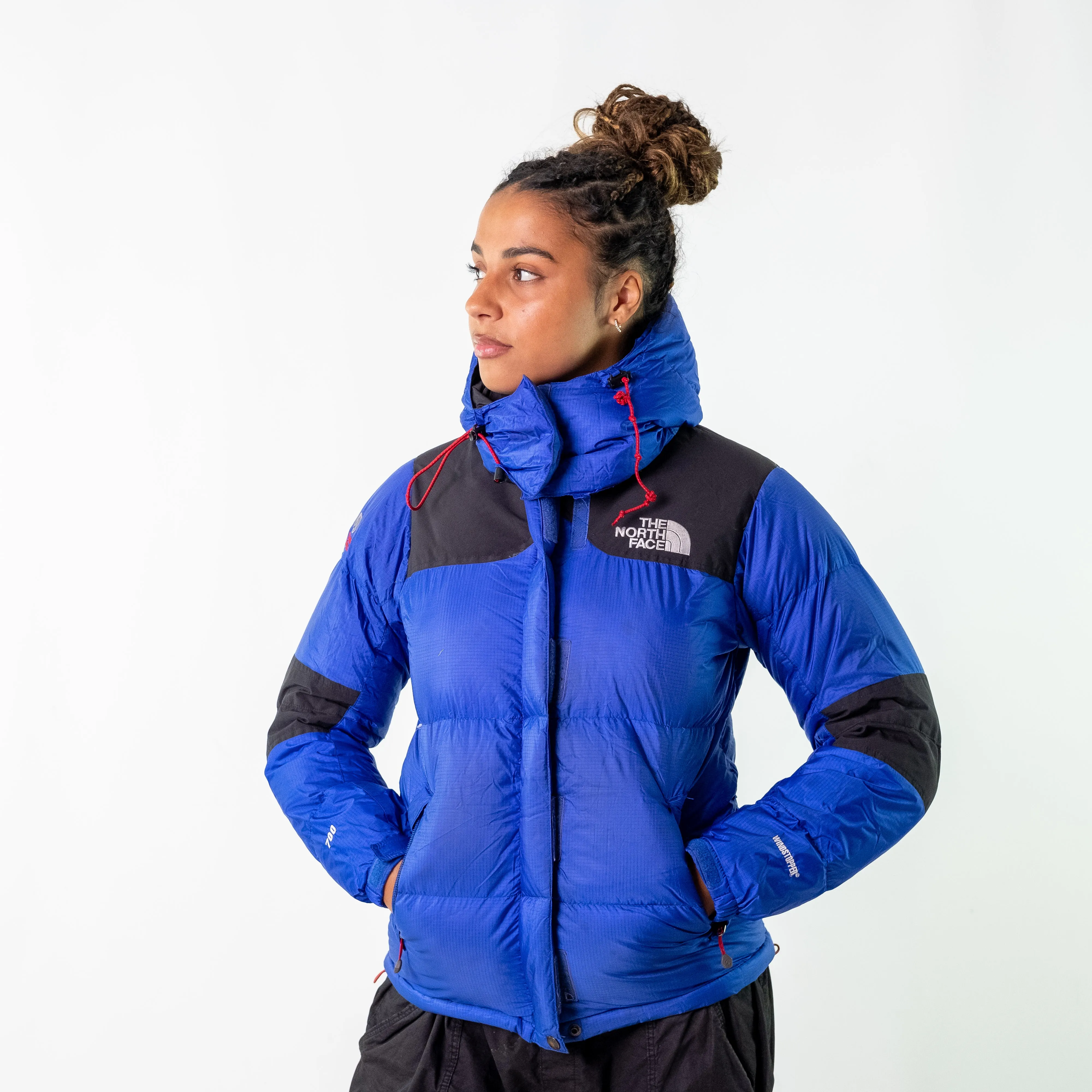 Blue y2ks The North Face 90 Puffer (S)