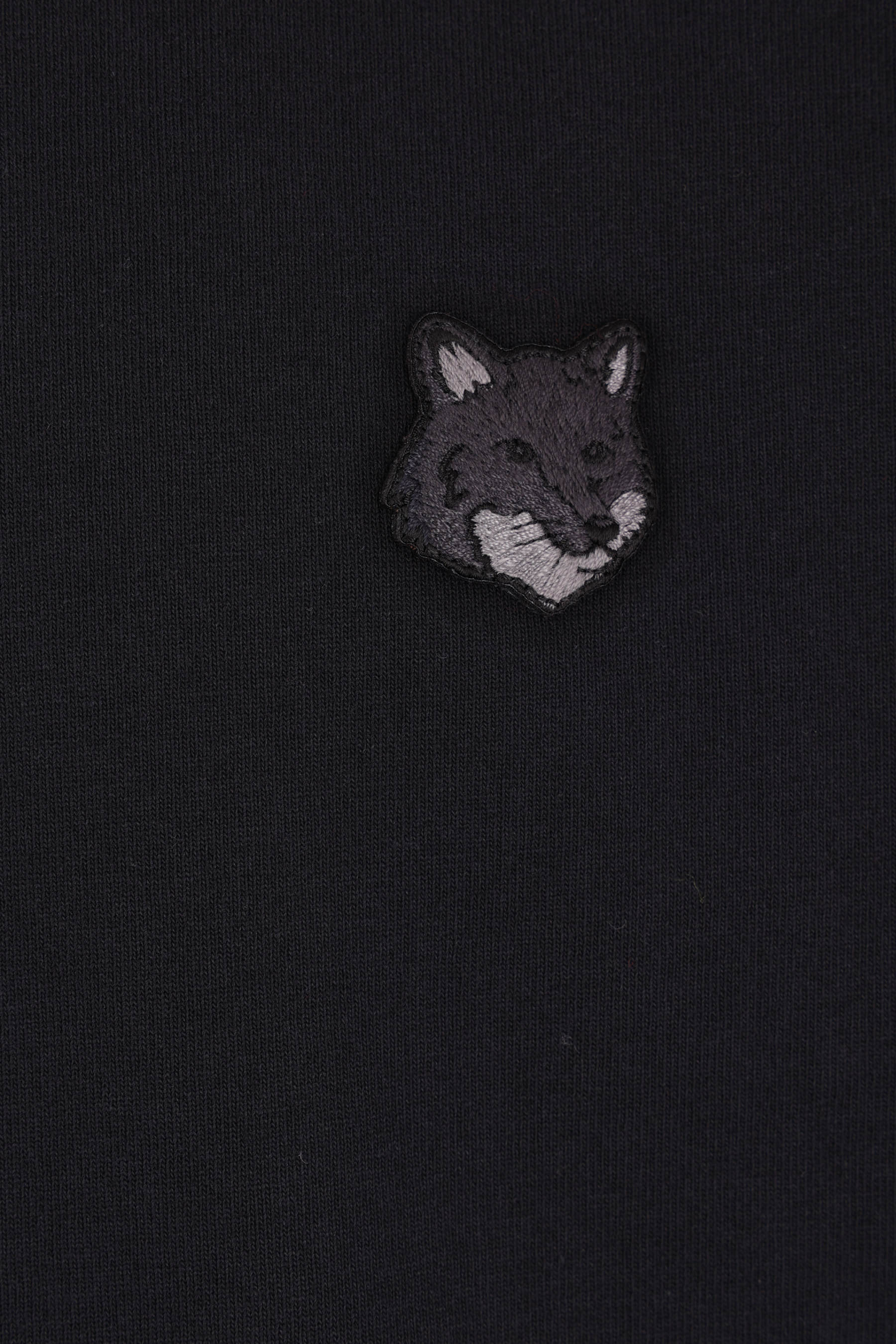 Bold Fox Head patch cotton t-shirt