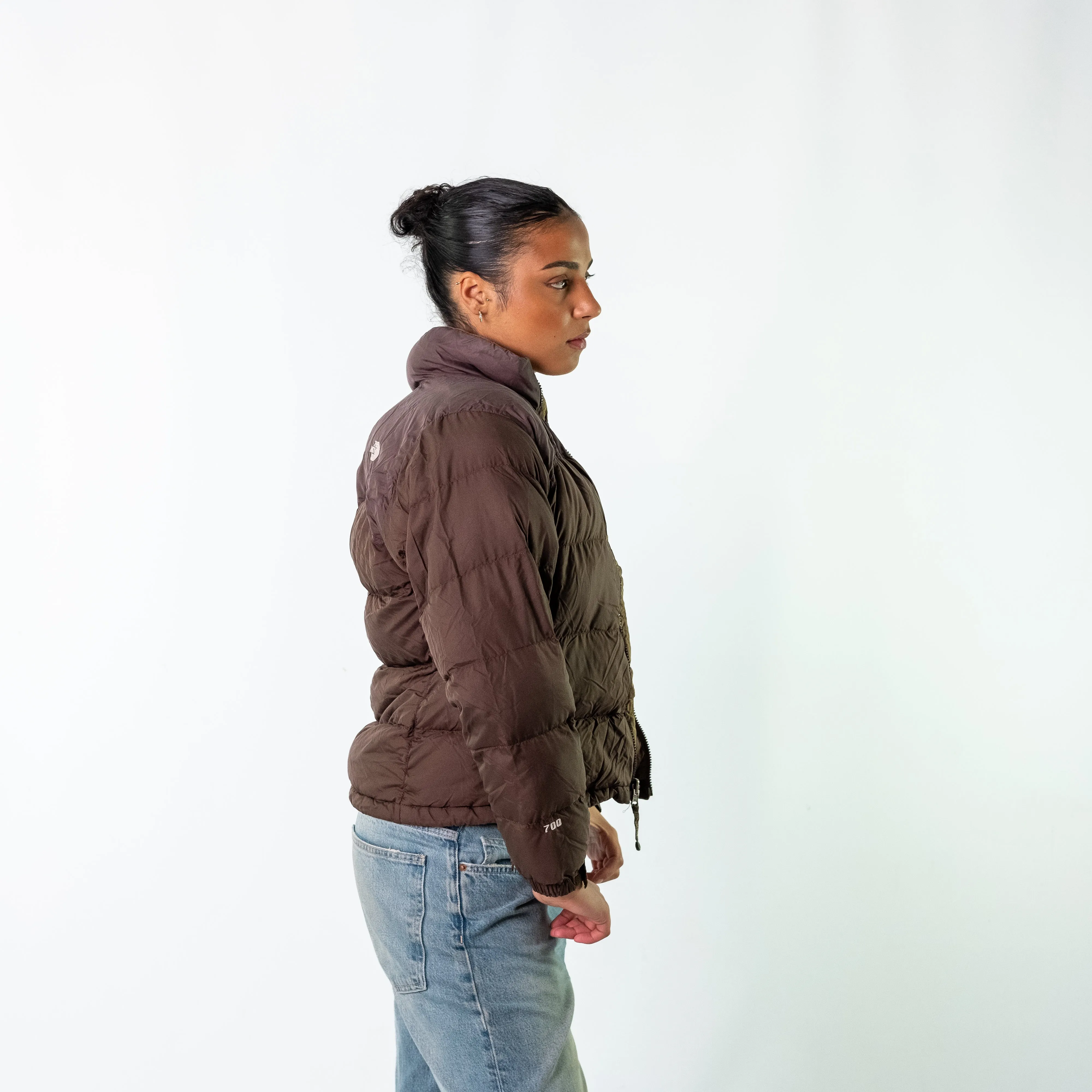 Brown 90s The North Face Puffer (S)