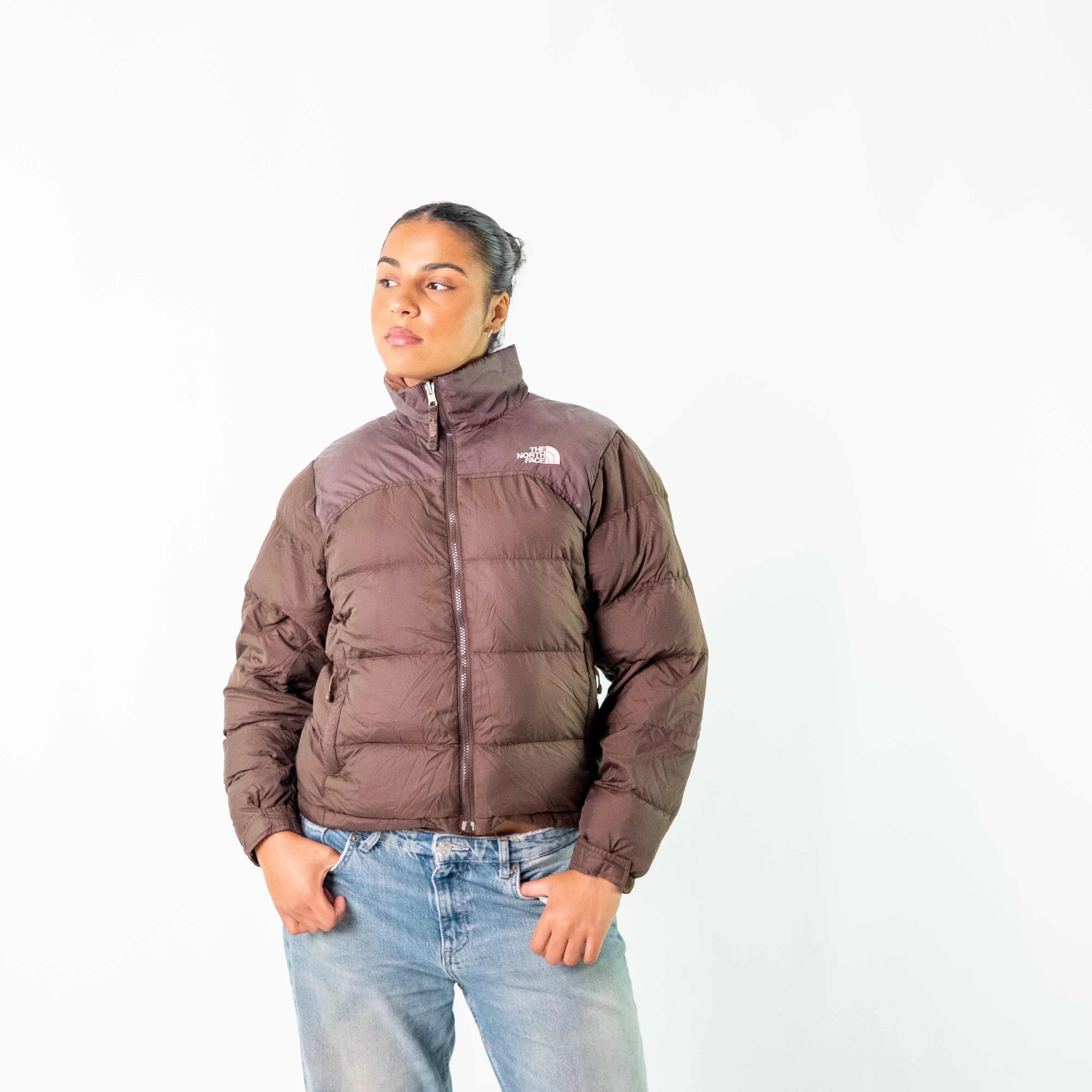 Brown 90s The North Face Puffer (S)