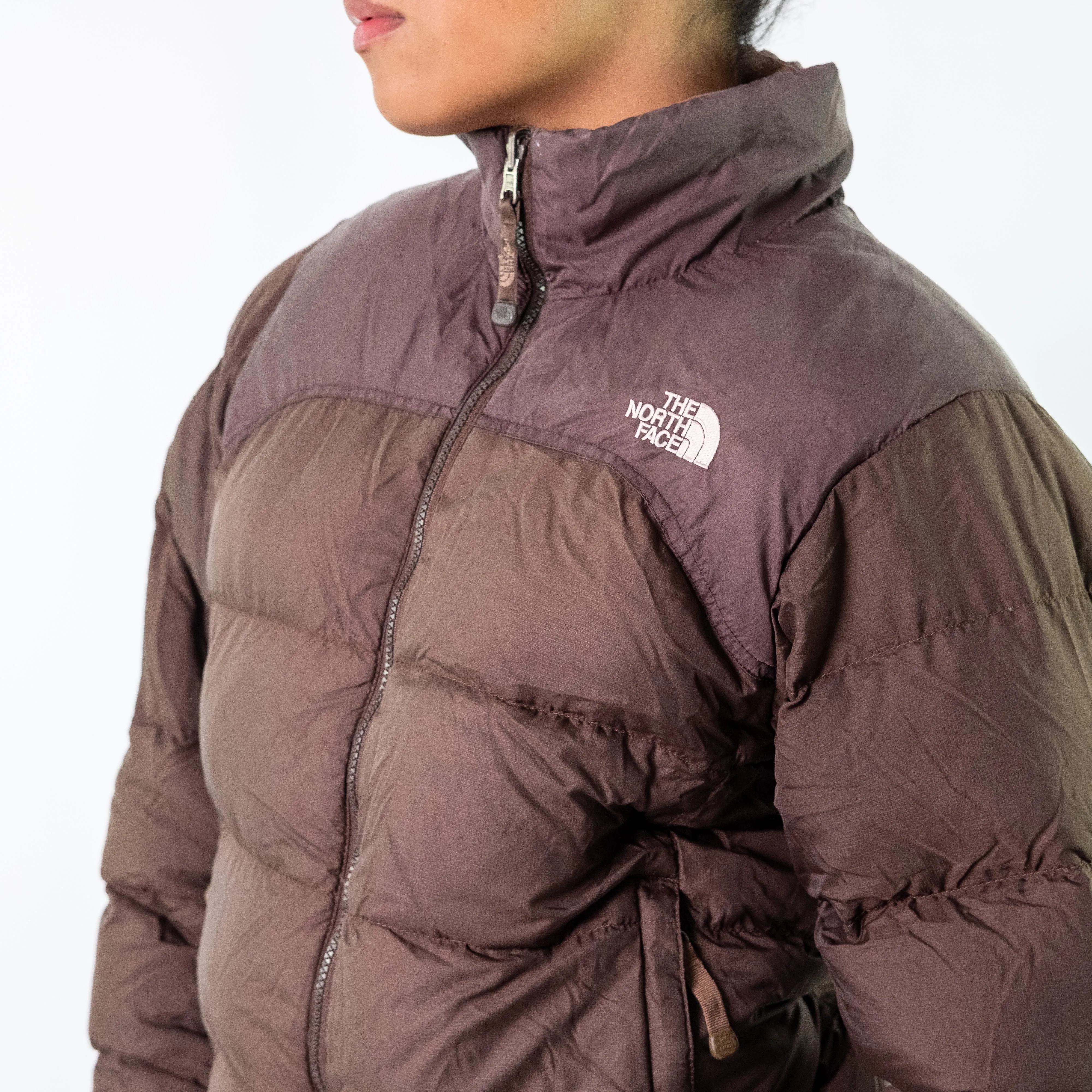 Brown 90s The North Face Puffer (S)