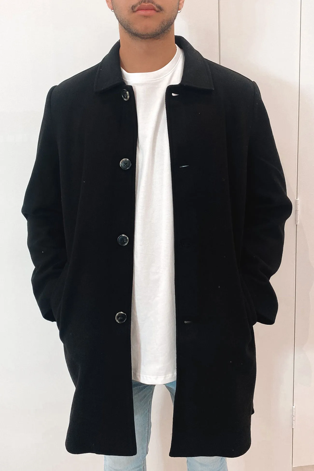 Butler Coat Black