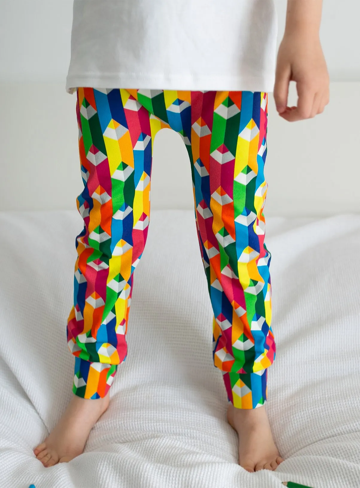 Buy FRED & NOAH Colouring Pencil Leggings 3-4 Years | Trousers and leggings | Tu