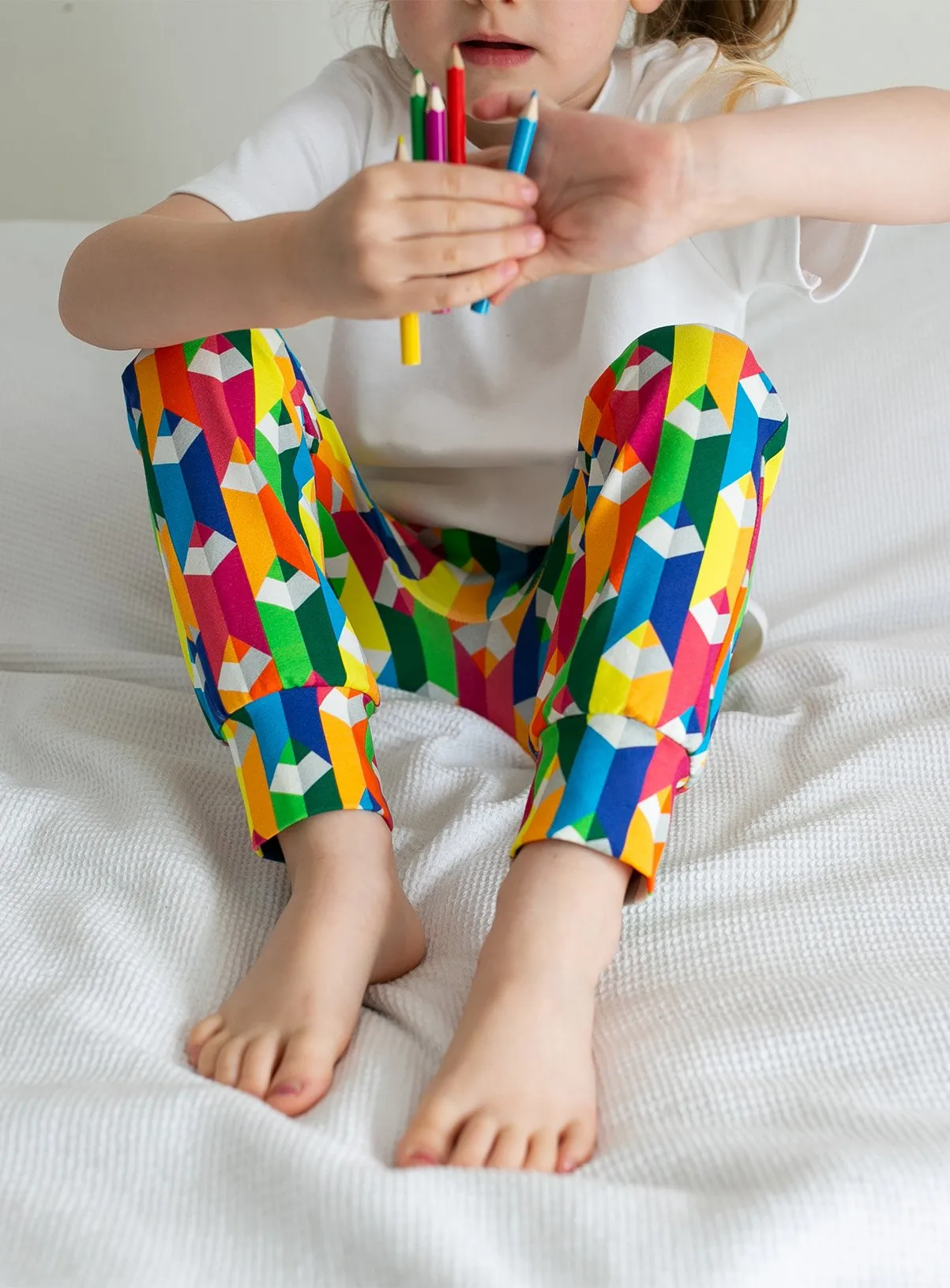 Buy FRED & NOAH Colouring Pencil Leggings 3-4 Years | Trousers and leggings | Tu