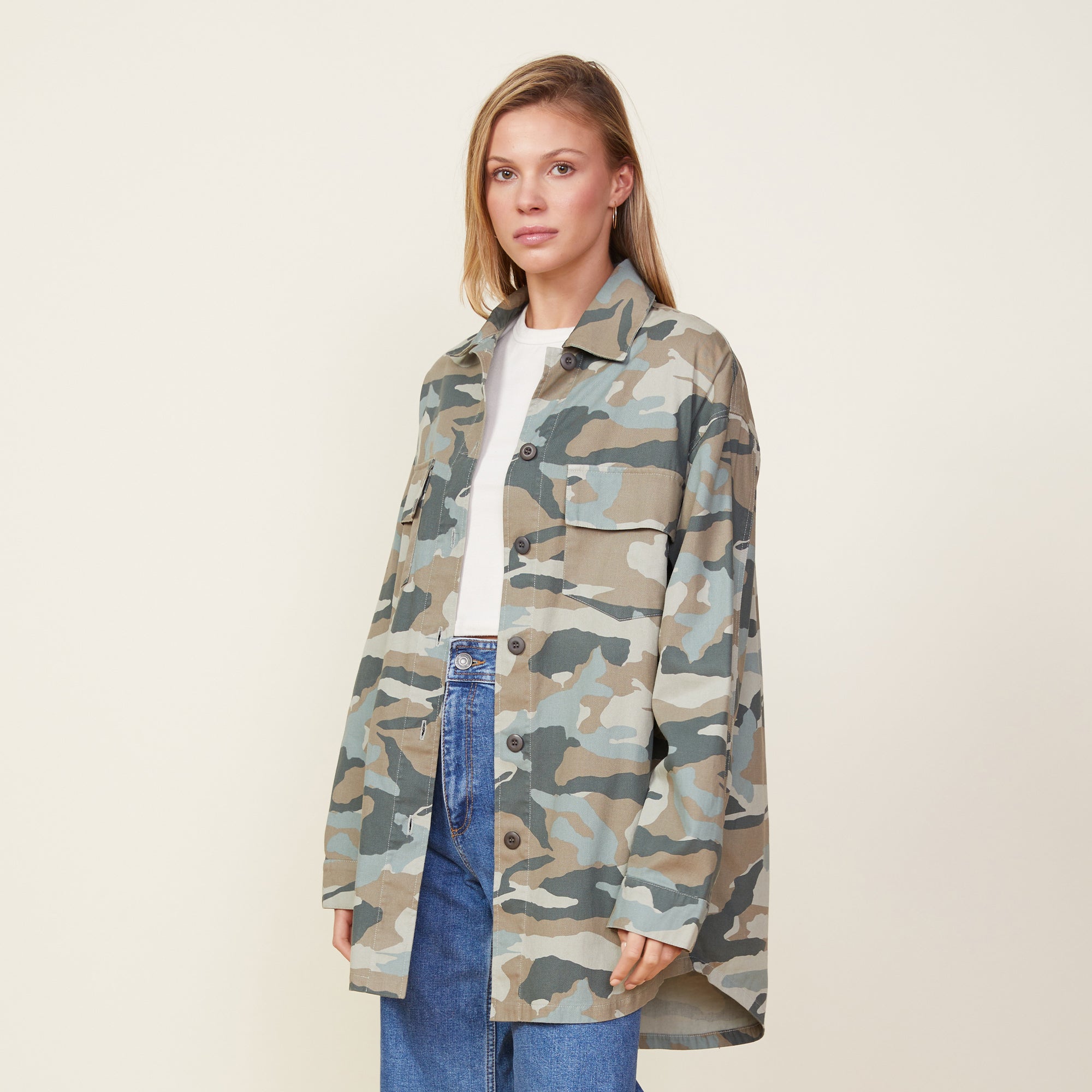 Camo Military Jacket