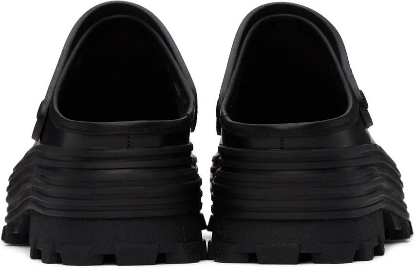 CAMPERLAB Black Traktori Clogs