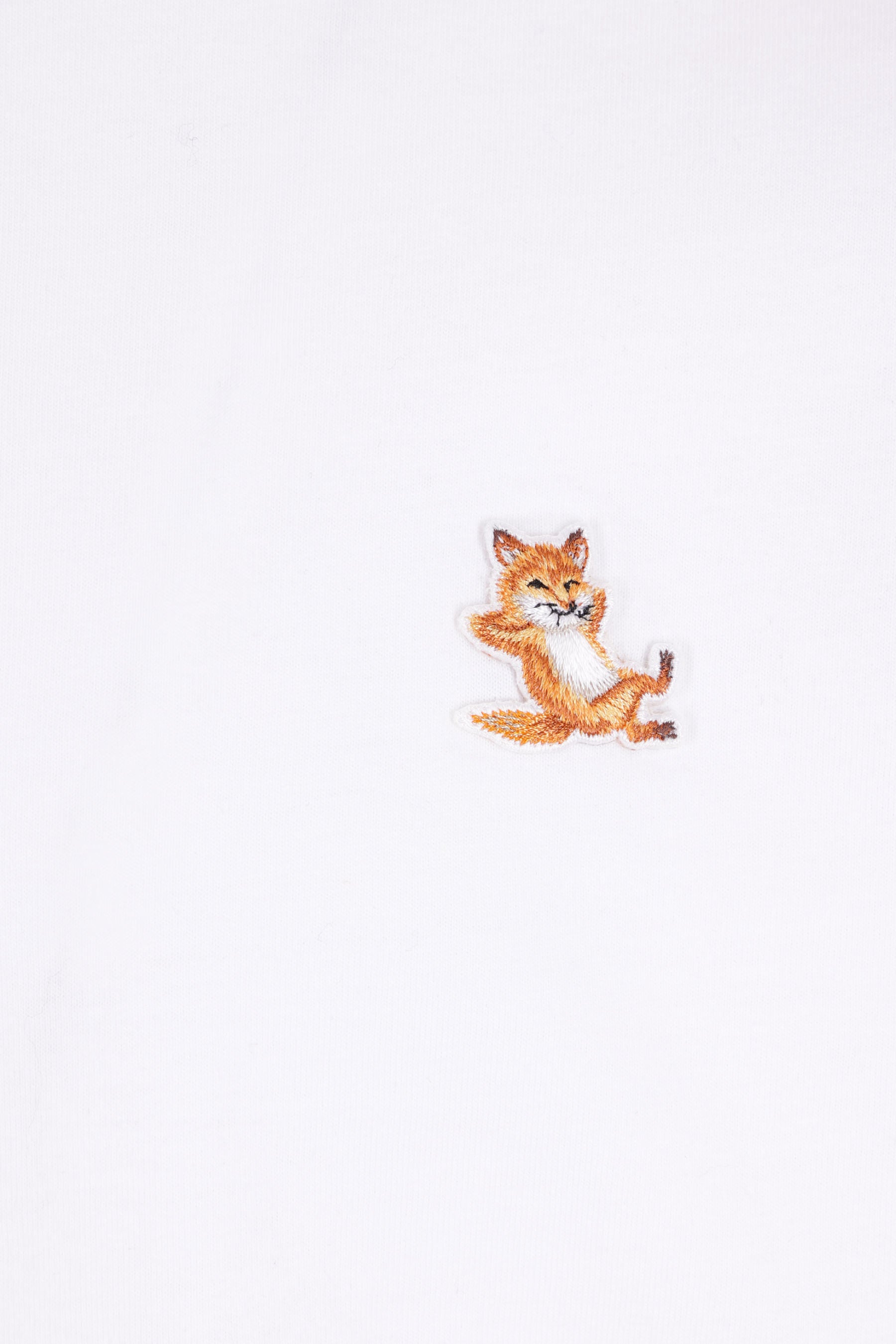 Chillax Fox Head patch cotton t-shirt