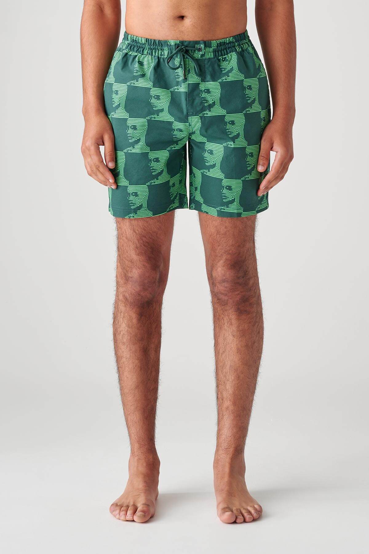 Circuits Poolshort - Night Green