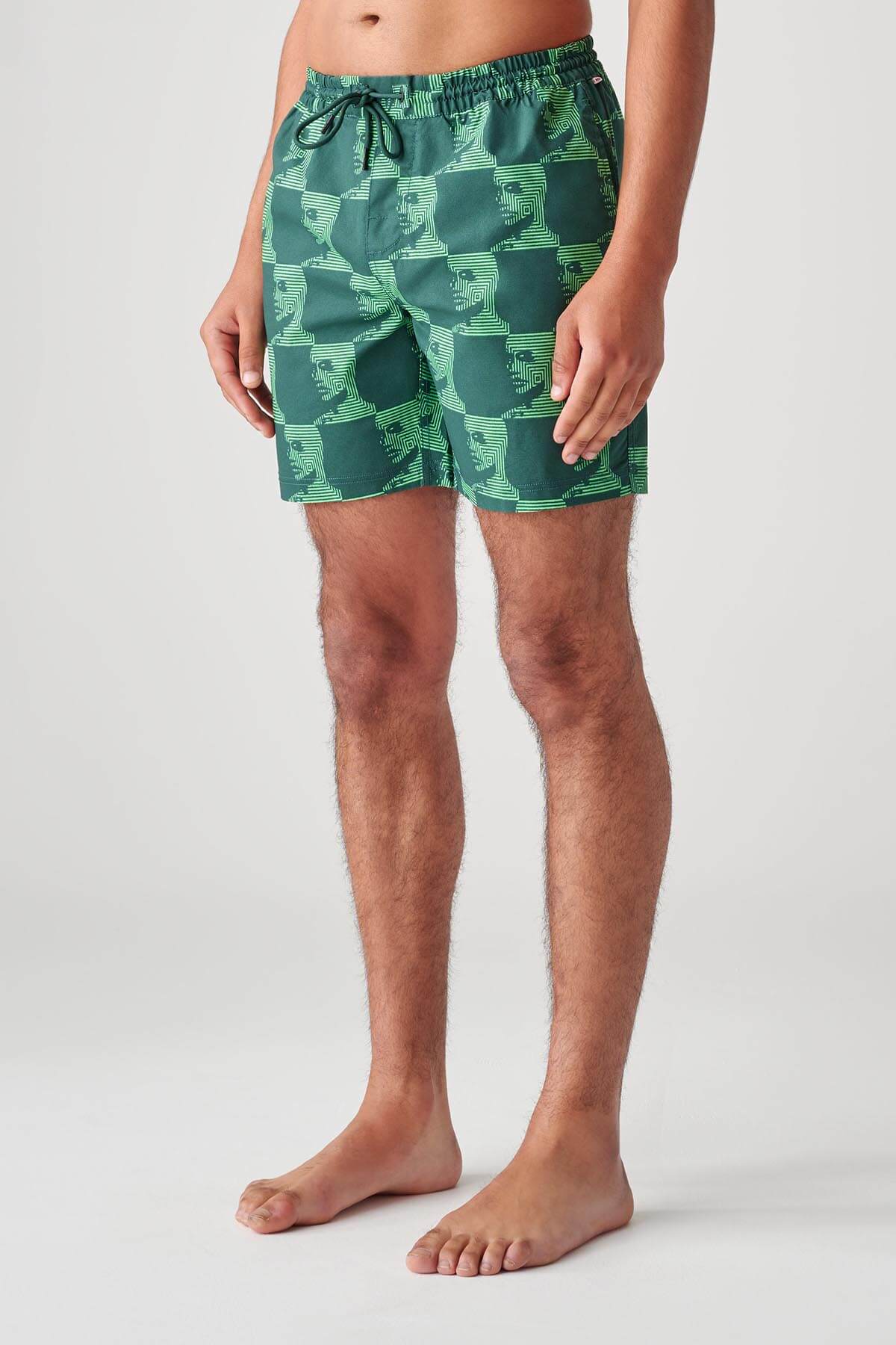 Circuits Poolshort - Night Green