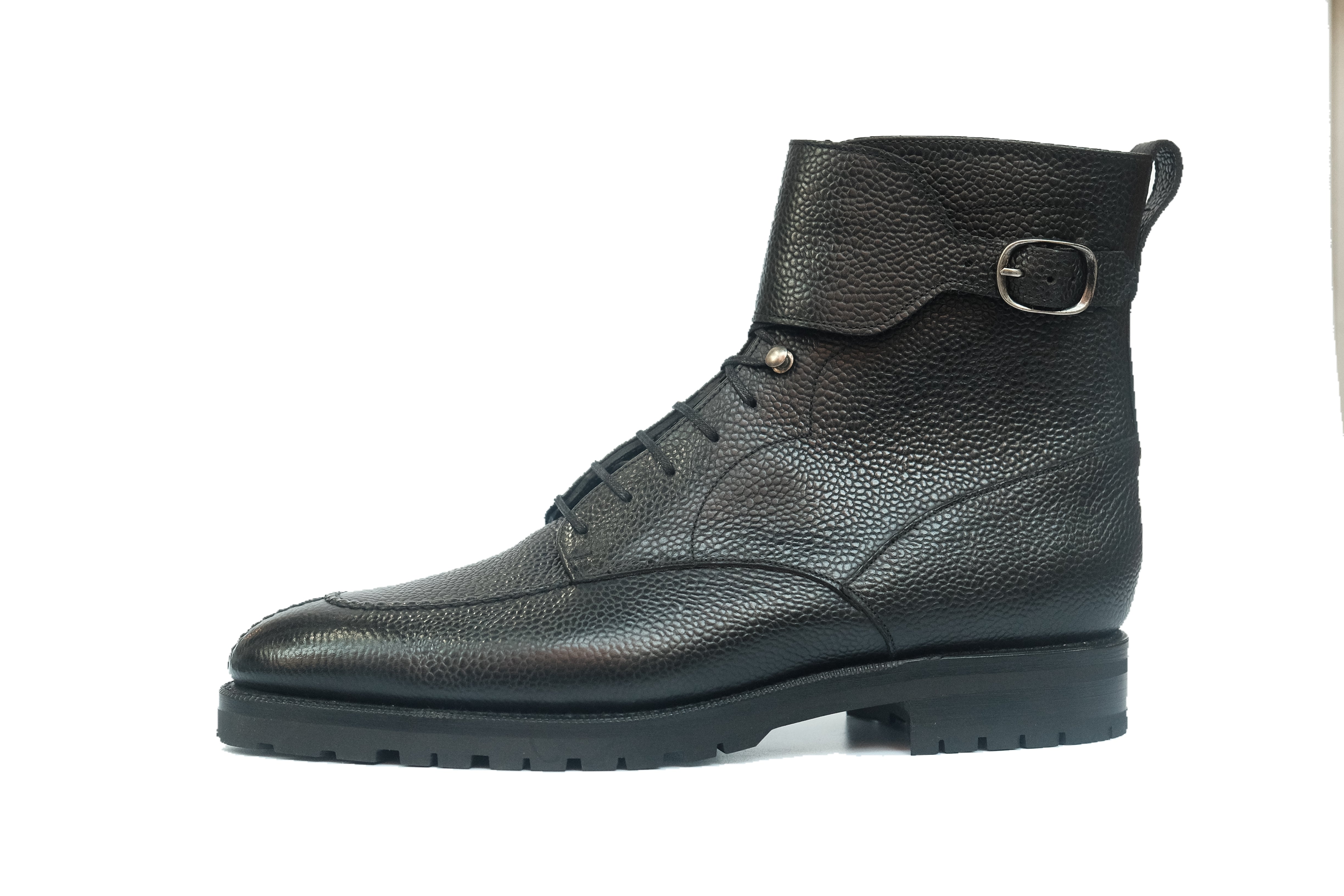 Colville - MTO - Black Scotch Grain - TMG Last - Commando Sole