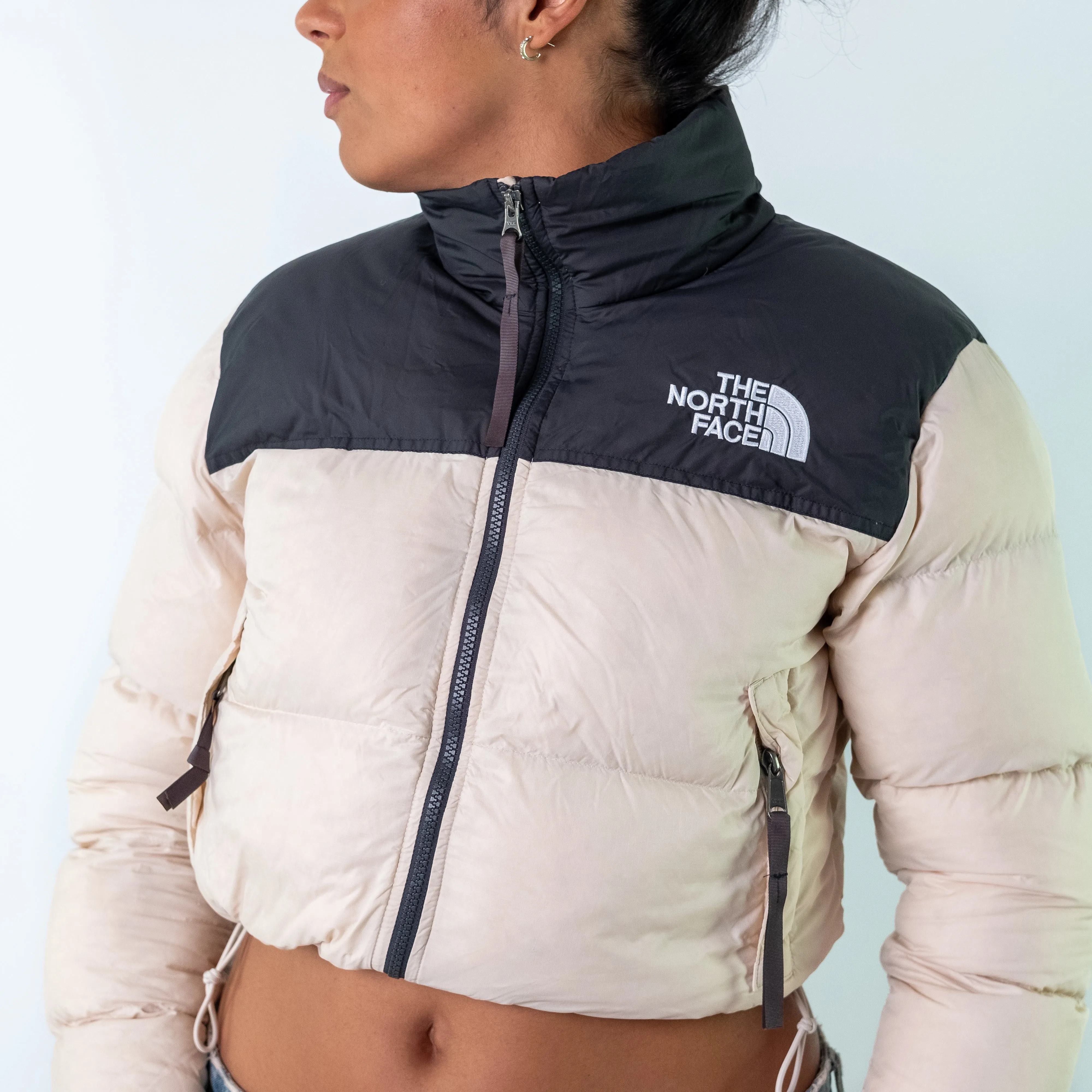 Cream y2ks The North Face Puffer (S)