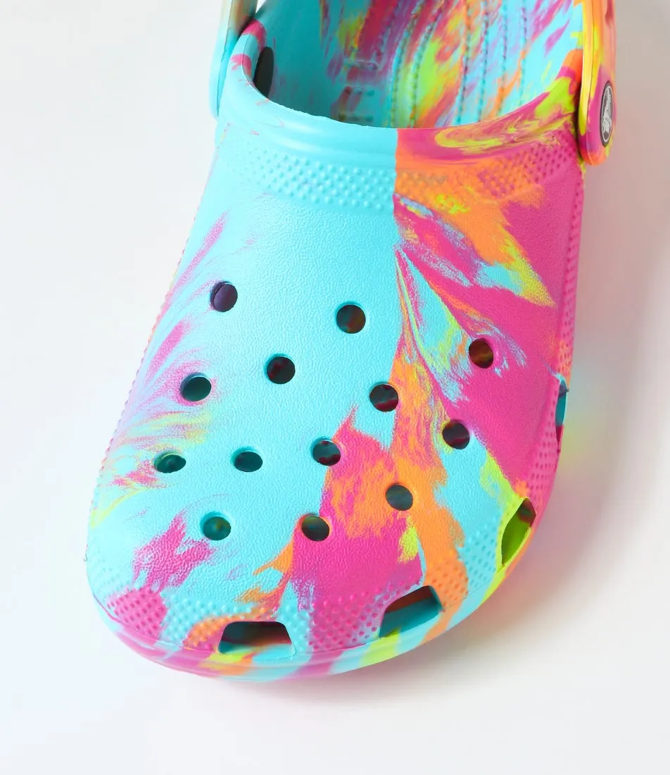 CROCS Classic Marbled Clogs