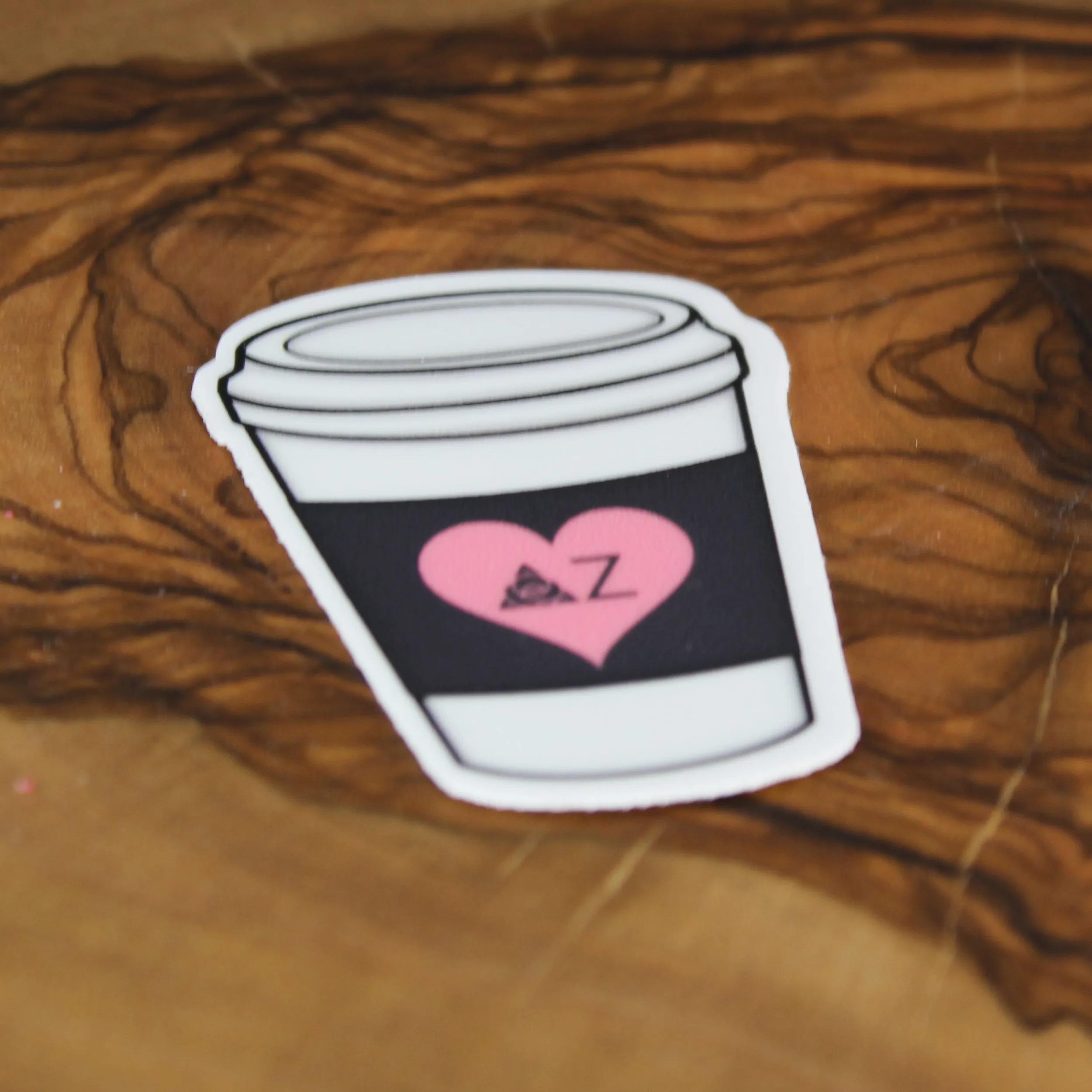 Delta Zeta Sticker - Coffee Cup