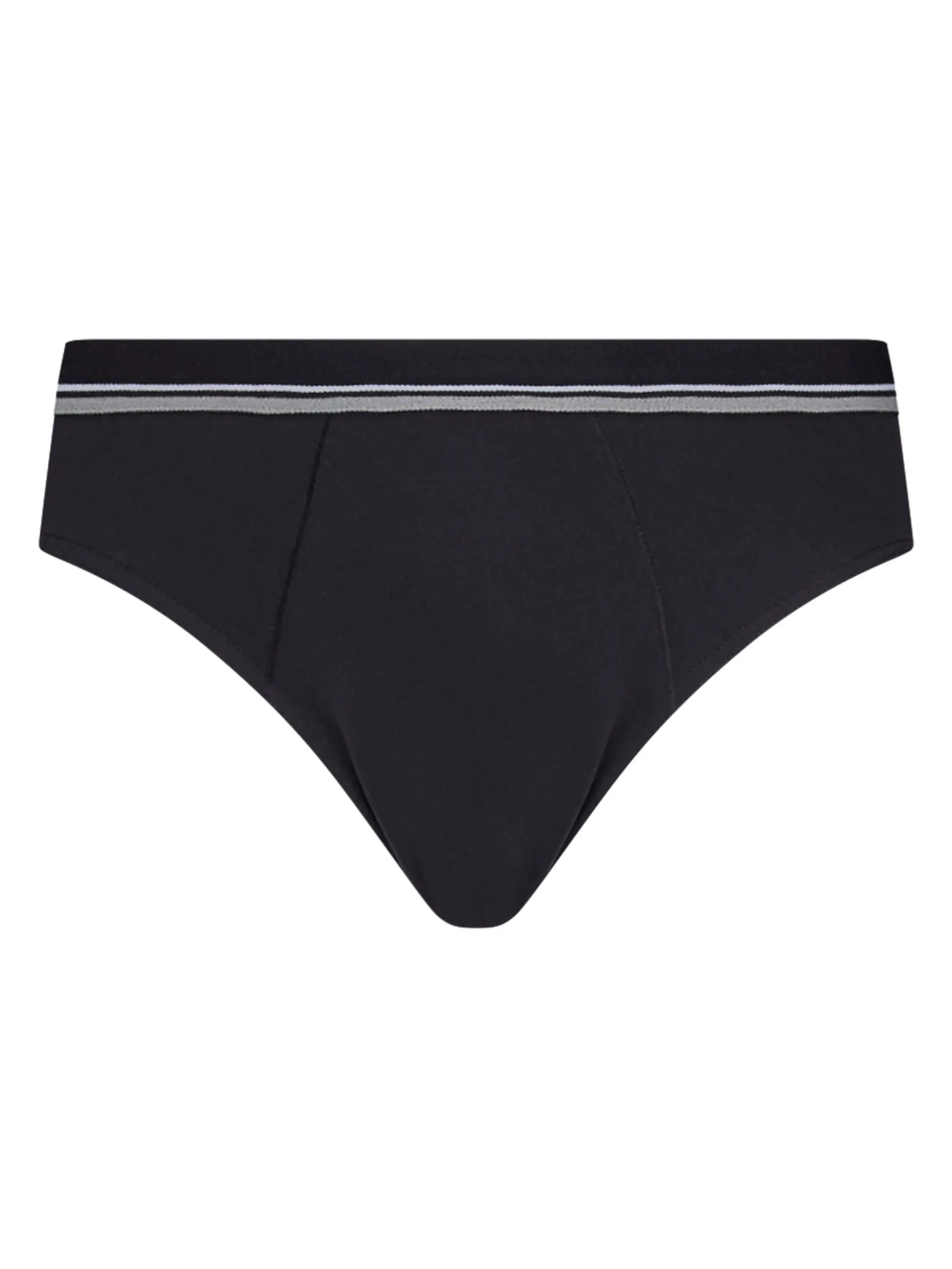 Dynamic - Slip in cotone elasticizzato - Nero Tripack