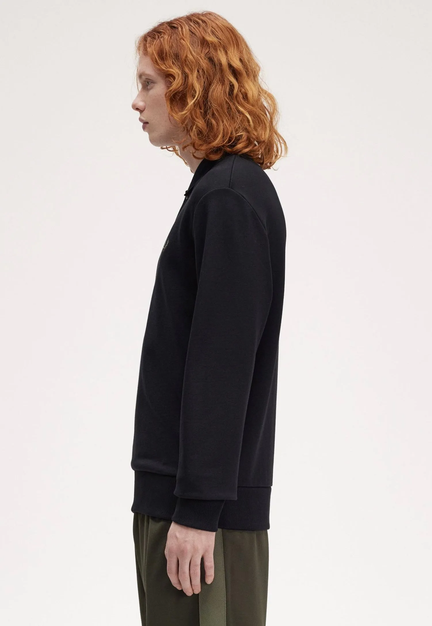 Fred Perry - Collared Black - Sweater