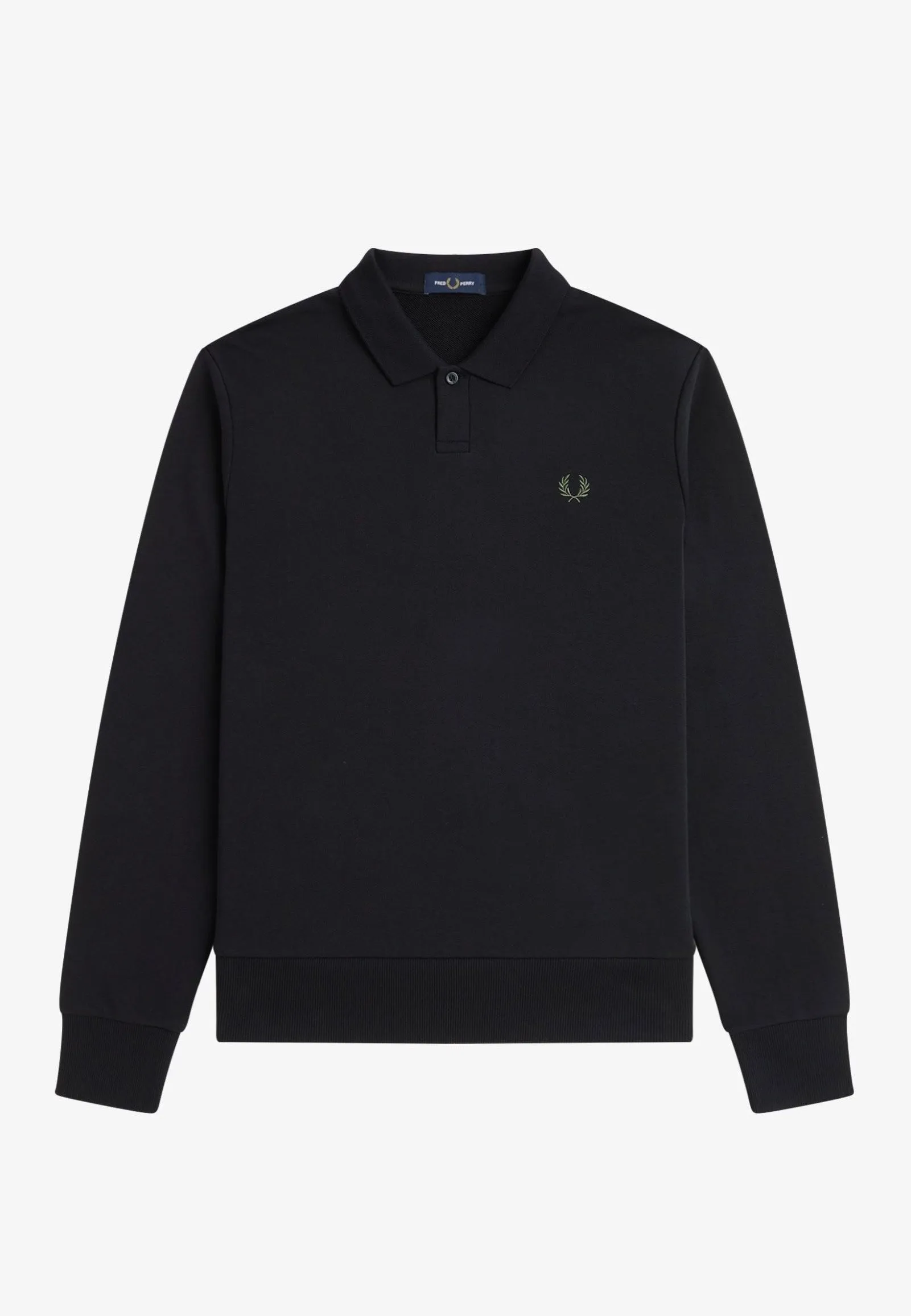 Fred Perry - Collared Black - Sweater