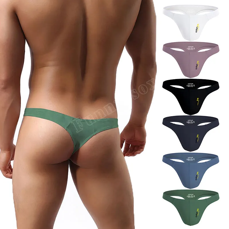 G-strings Sexy Breathable Thongs Embossed Three-dimensional Men's Underwear