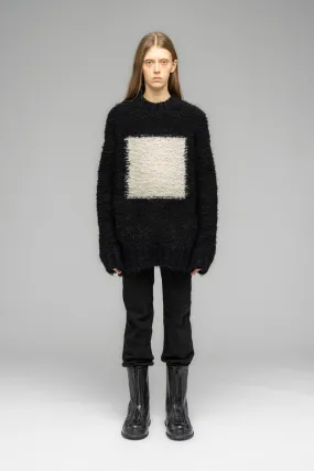 GROUNDFORM SQUARE SHAG SWEATER