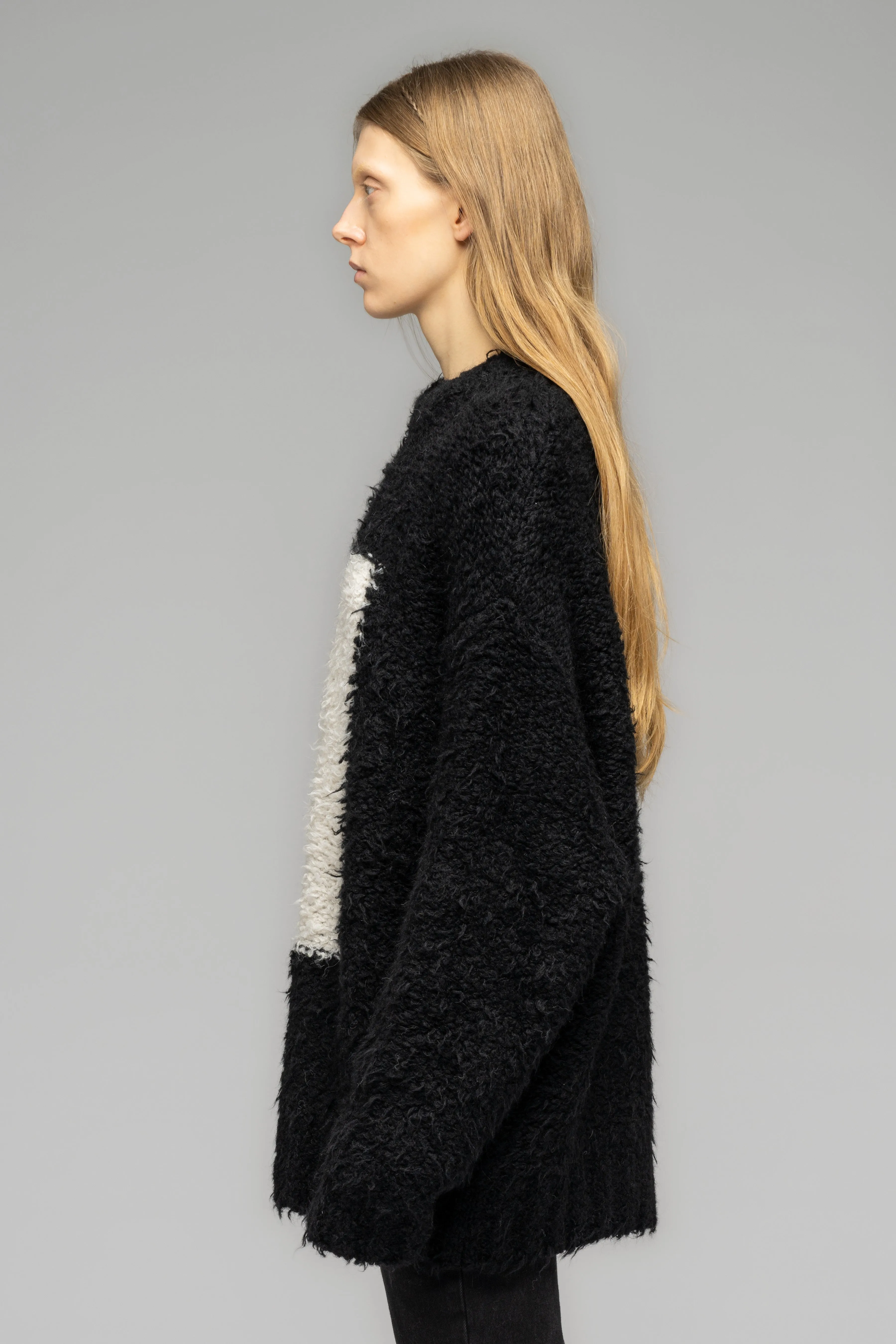 GROUNDFORM SQUARE SHAG SWEATER