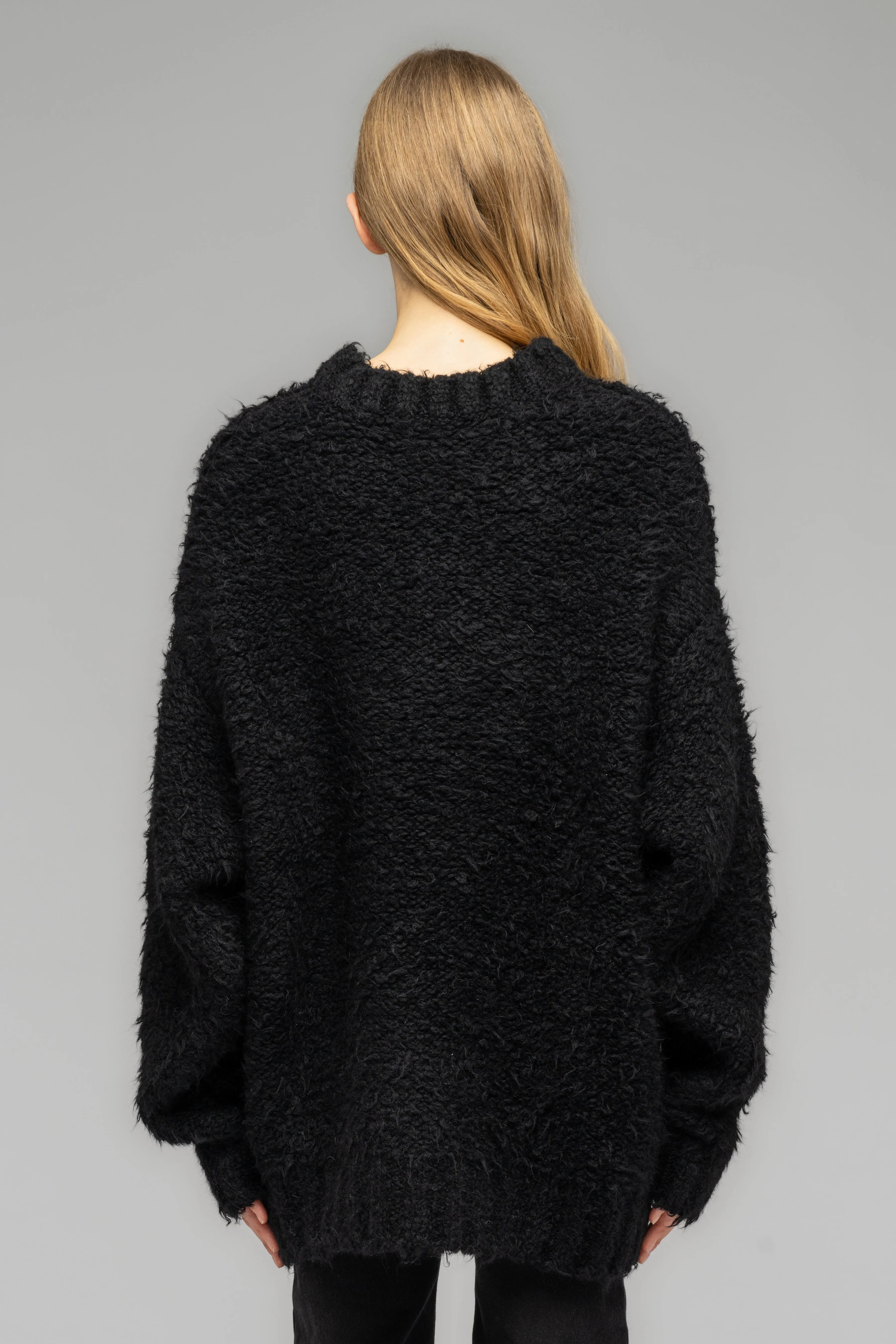 GROUNDFORM SQUARE SHAG SWEATER