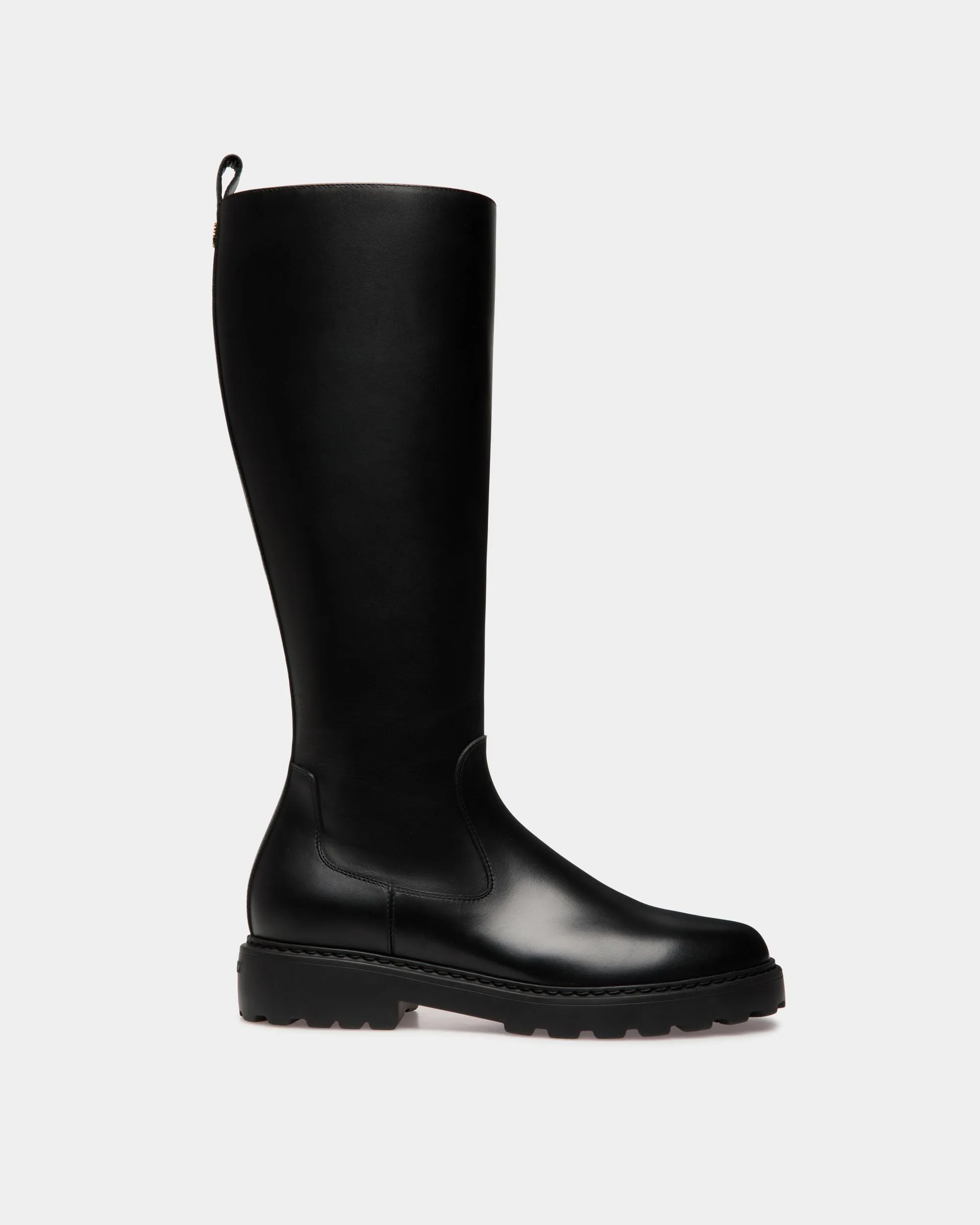 Gusto Boot in Black Leather 