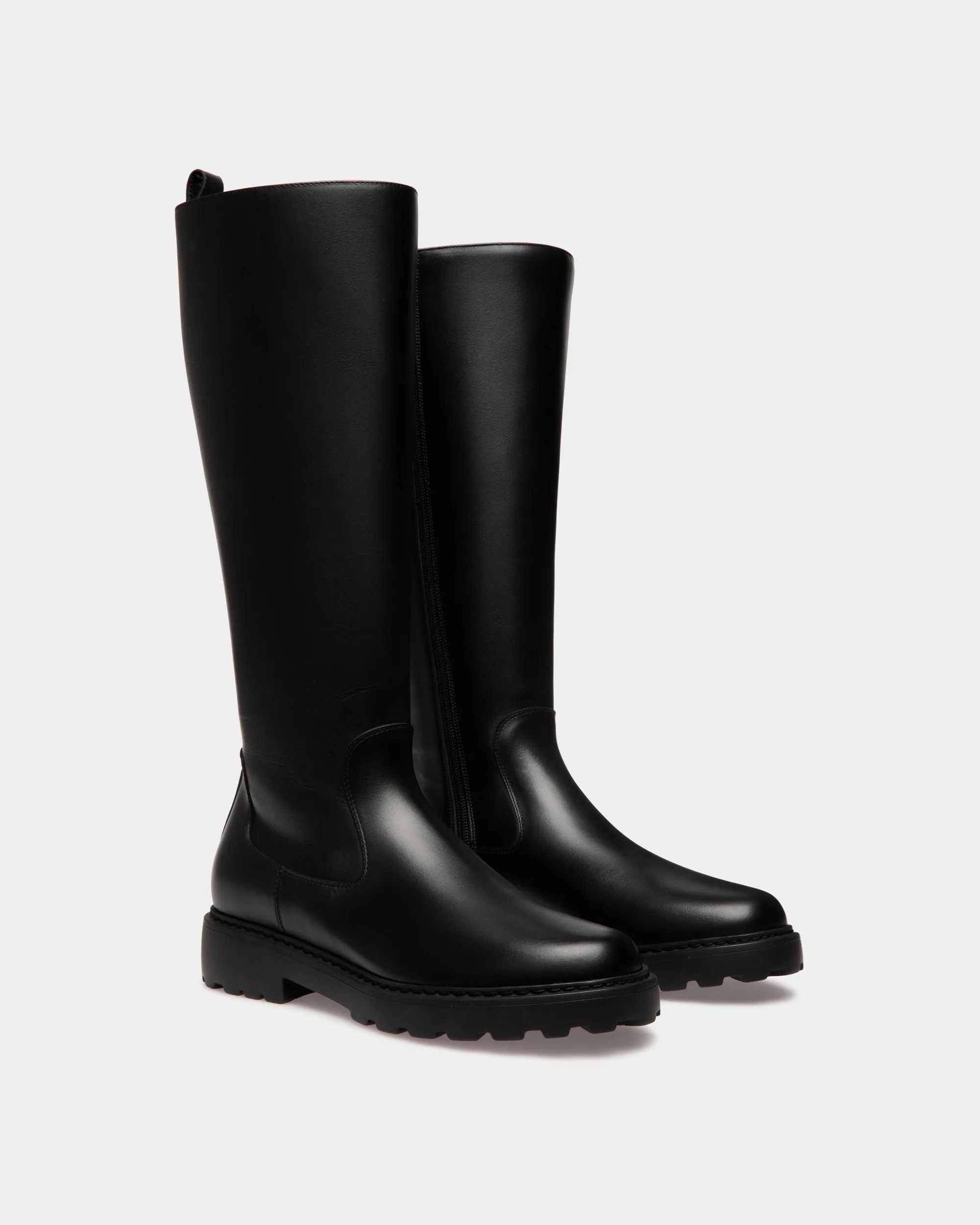 Gusto Boot in Black Leather 